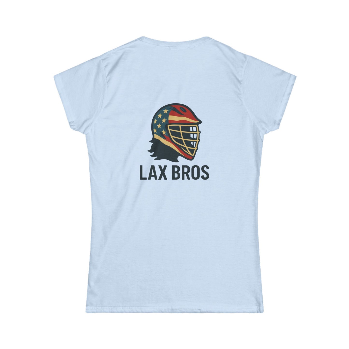 LAX Bros Logo – Women’s Tee (Front + Back Logo)