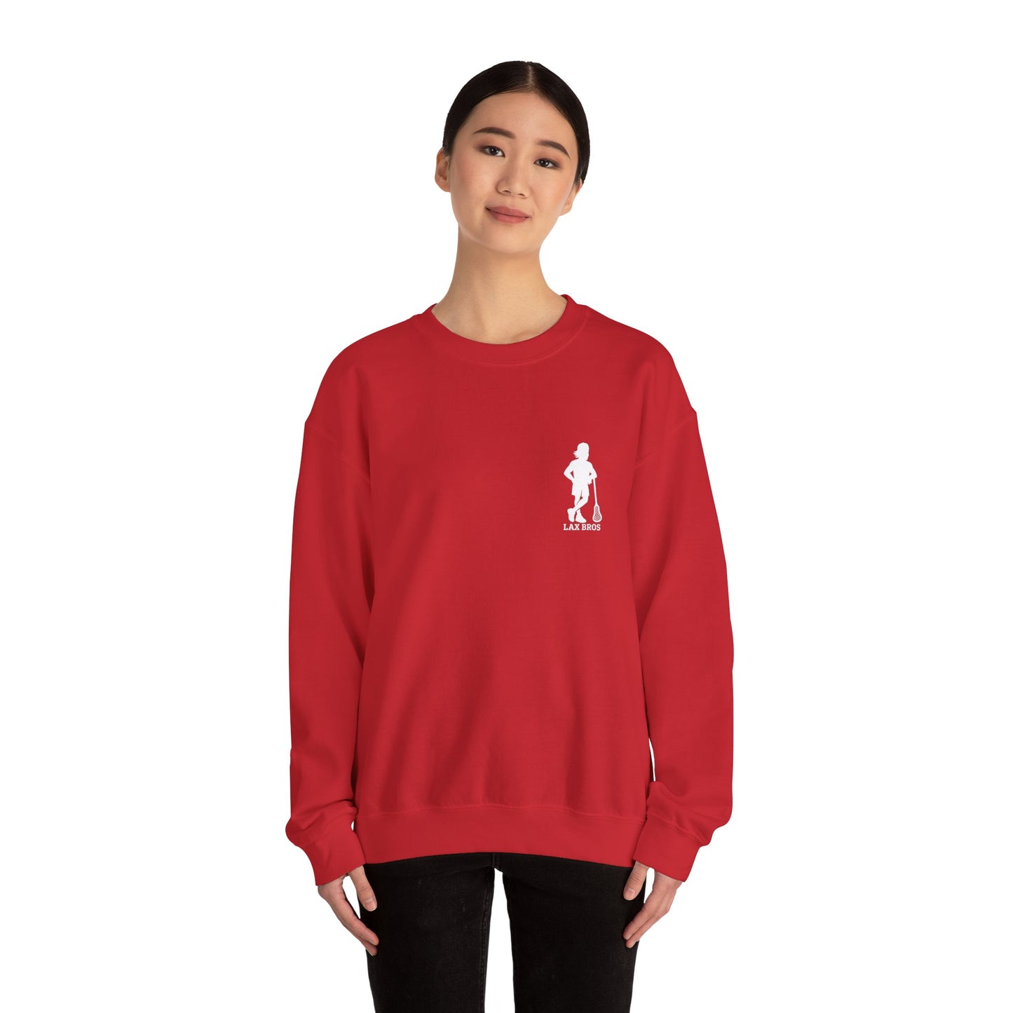 LAX Bros Silhouette Crewneck Sweatshirt — Adult