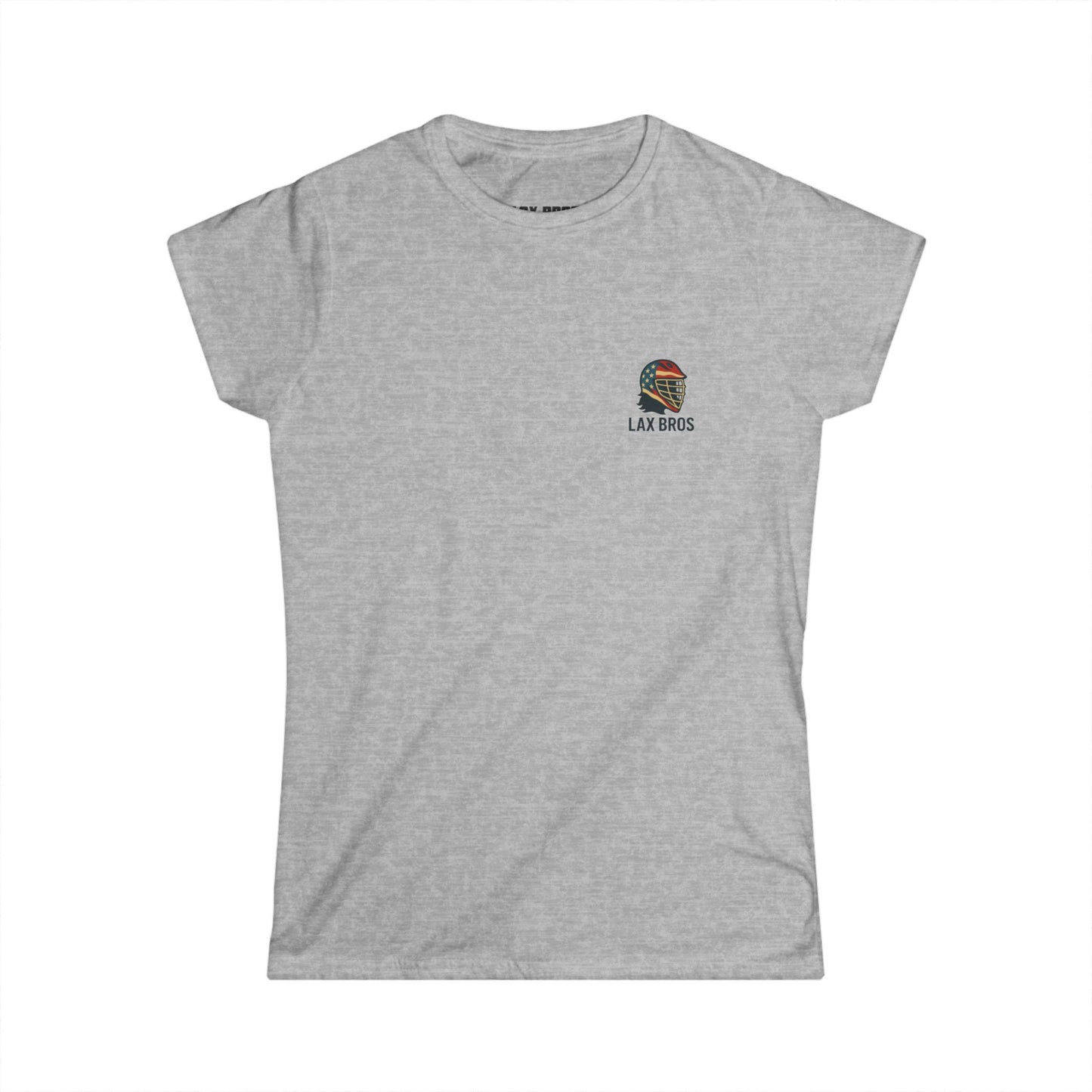 LAX Bros Logo – Women’s Tee (Front + Back Logo)