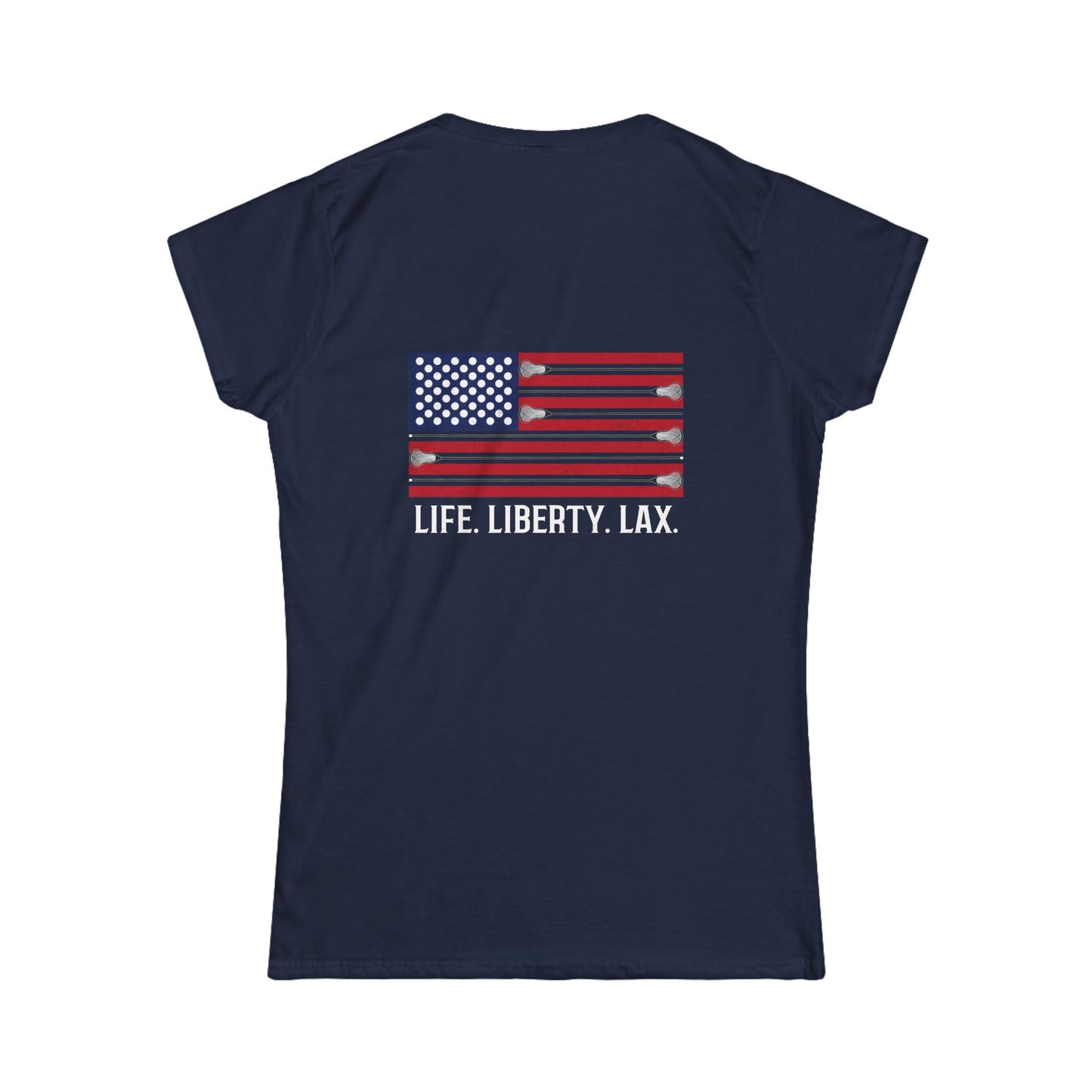 LAX Broettes Life Liberty Lax – Women’s Tee