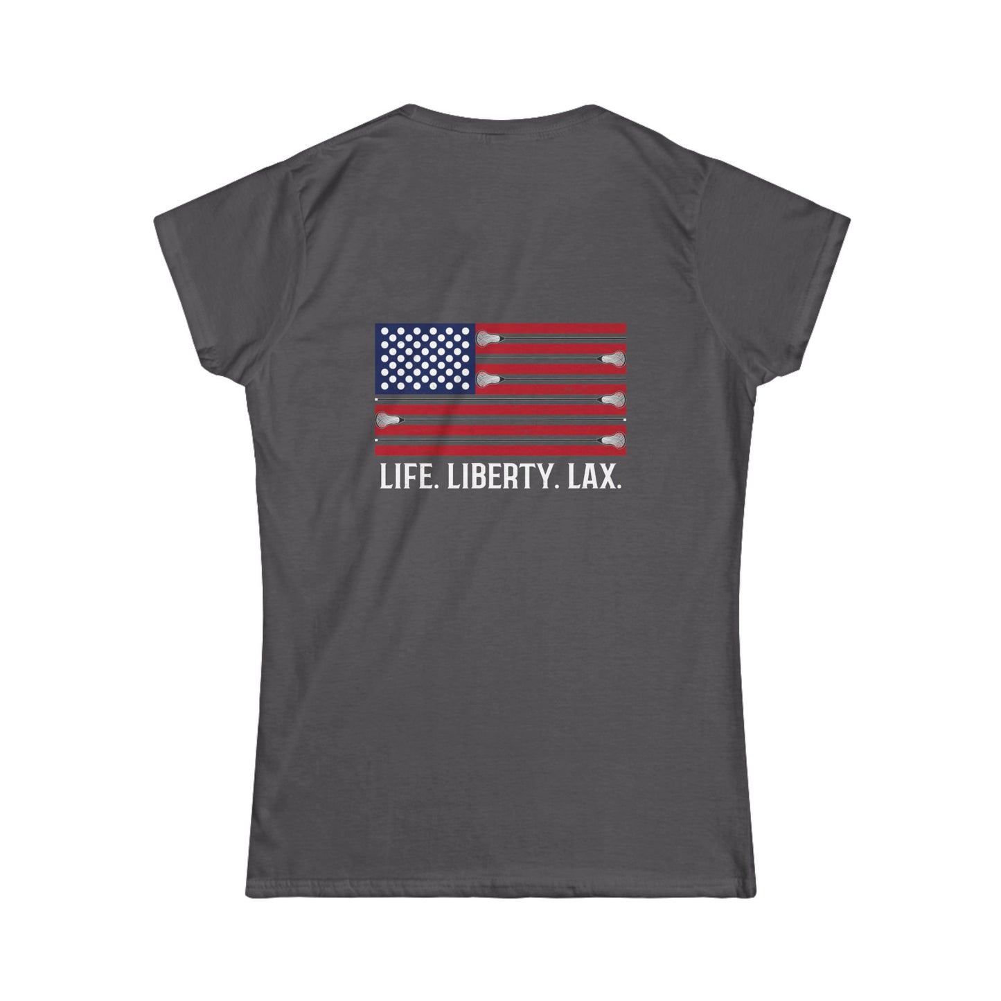 LAX Broettes Life Liberty Lax – Women’s Tee