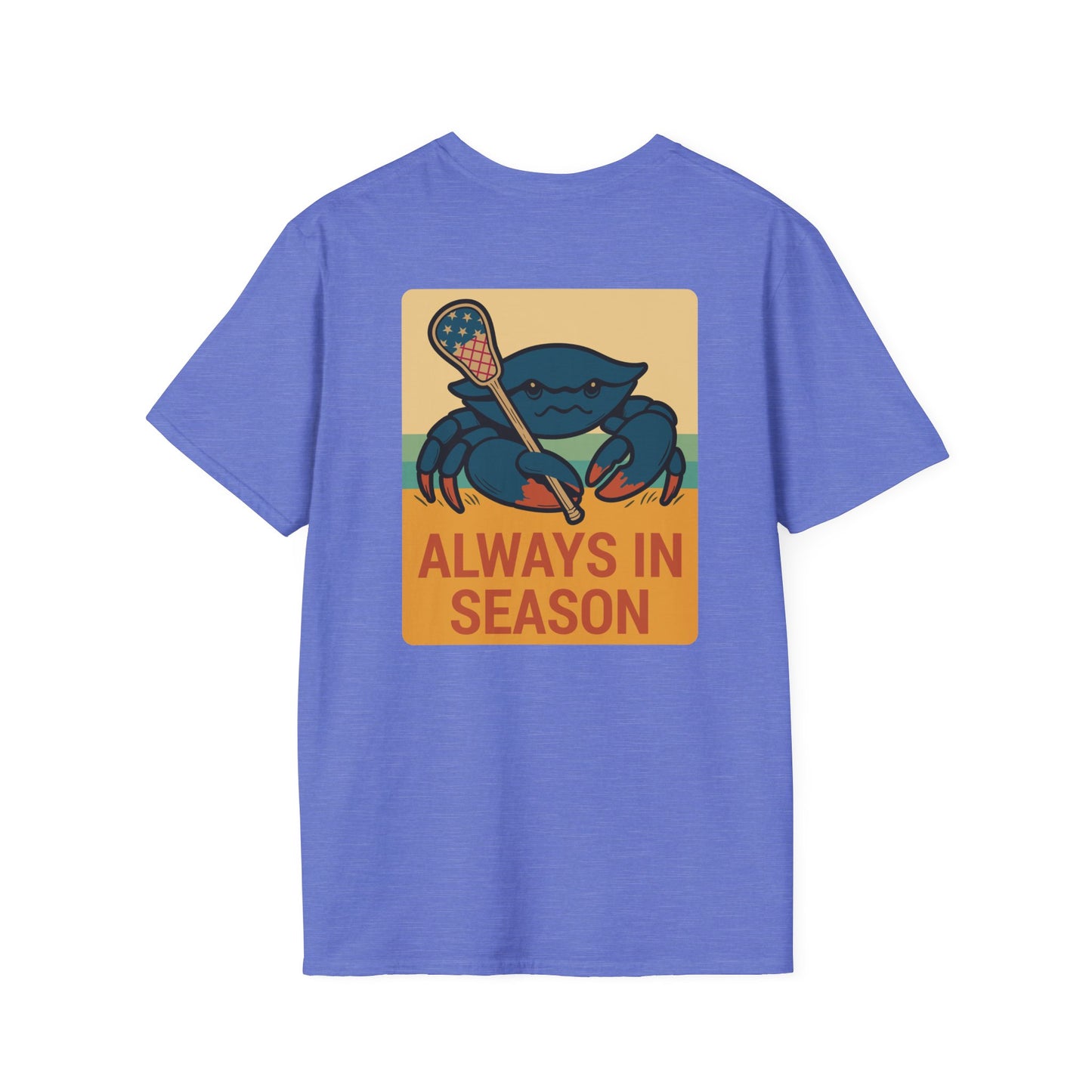 LAX Bros Always in Season Tee - Beach American Flag Edition - Adult