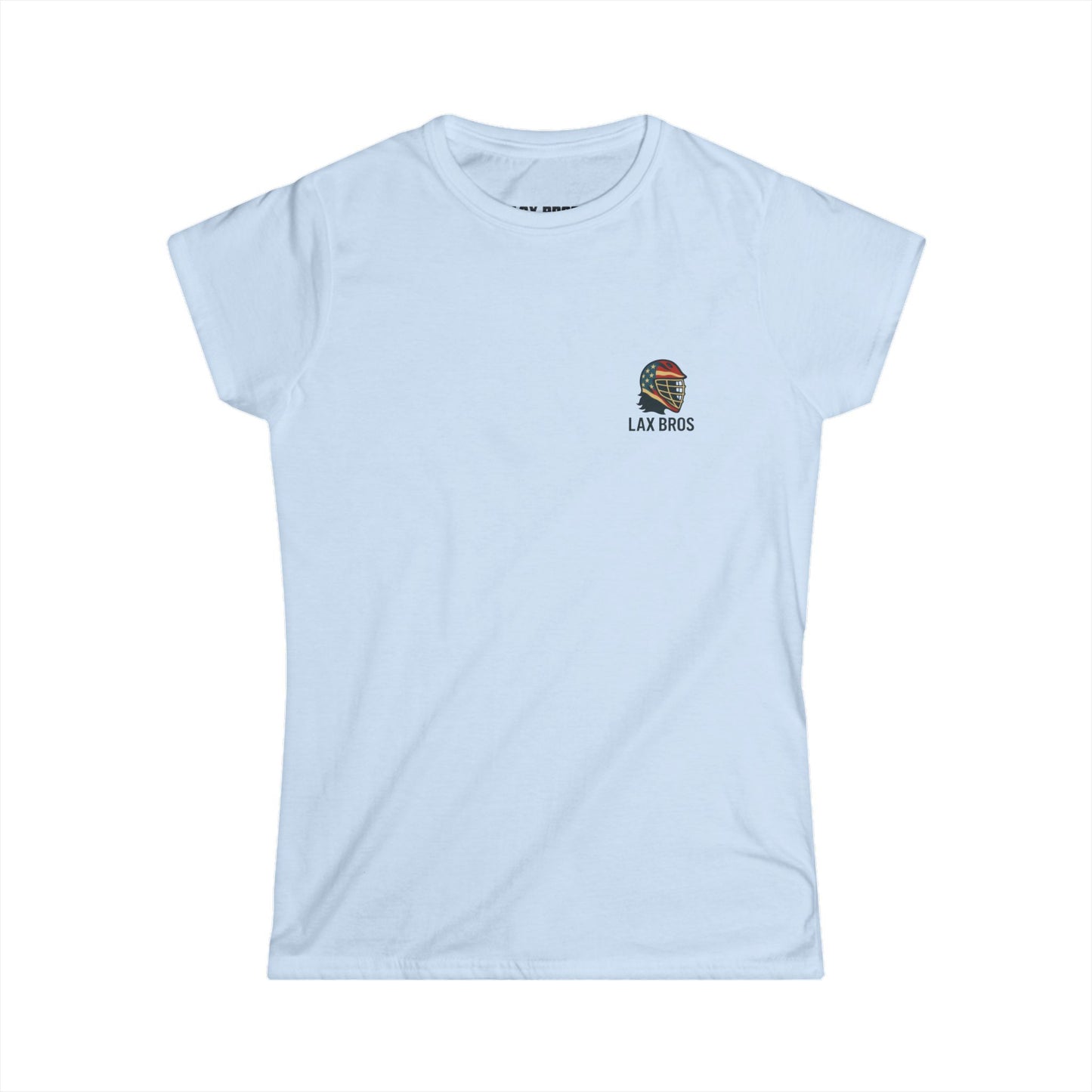 LAX Bros Logo – Women’s Tee (Front + Back Logo)