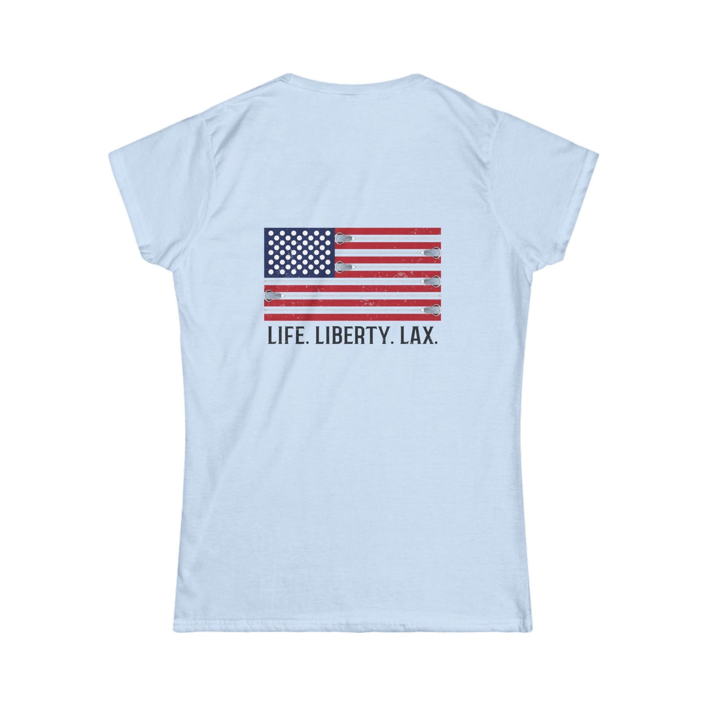 LAX Broettes Life Liberty Lax – Women’s Tee