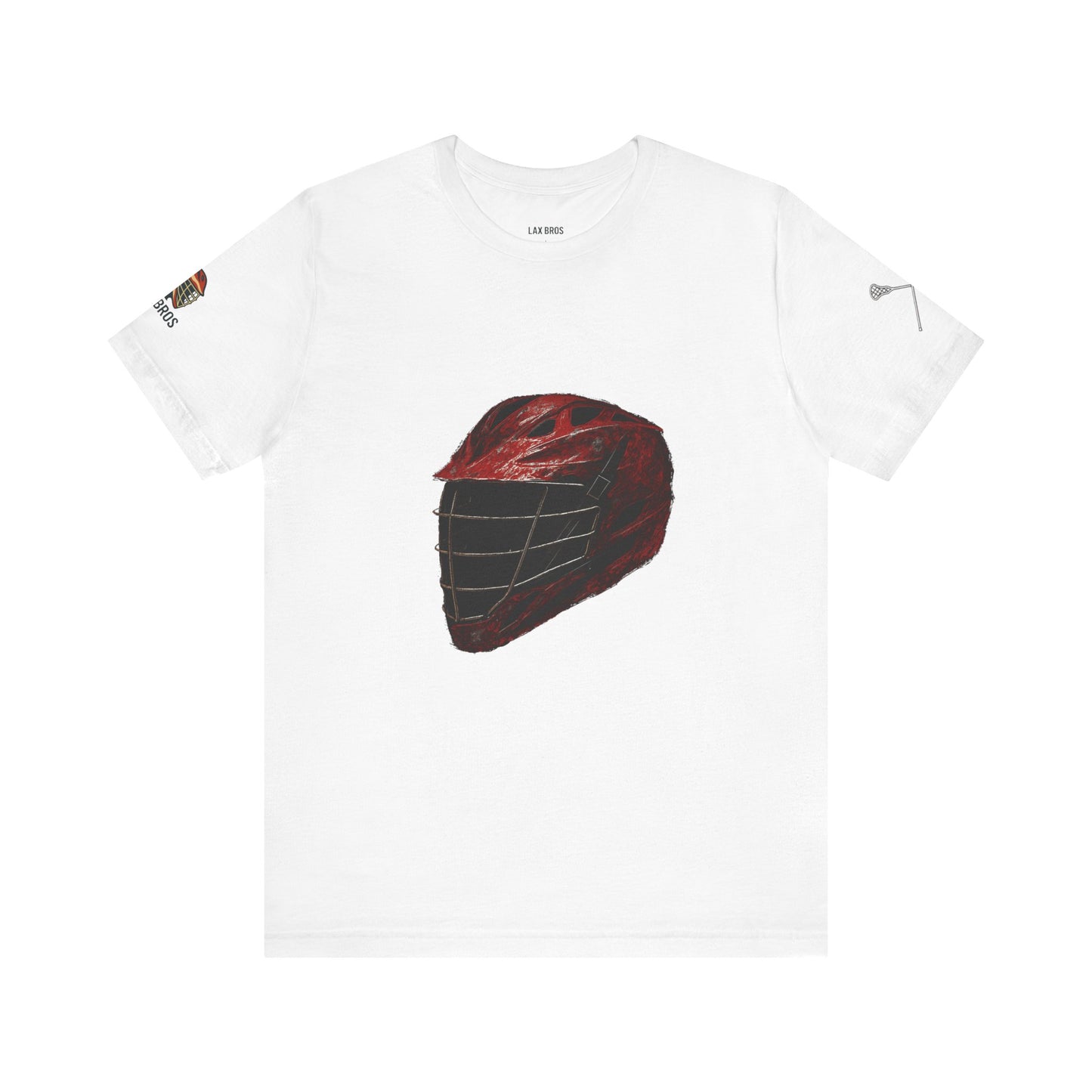 LAX Bros Helmet Tee - Adult