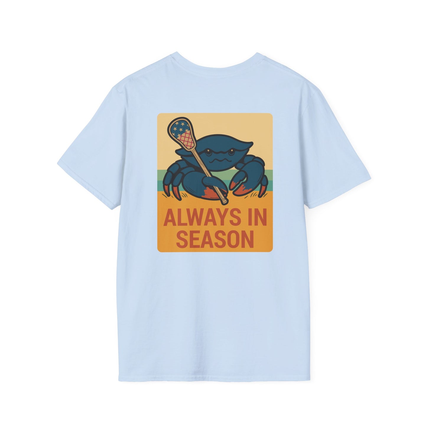 LAX Bros Always in Season Tee - Beach American Flag Edition - Adult