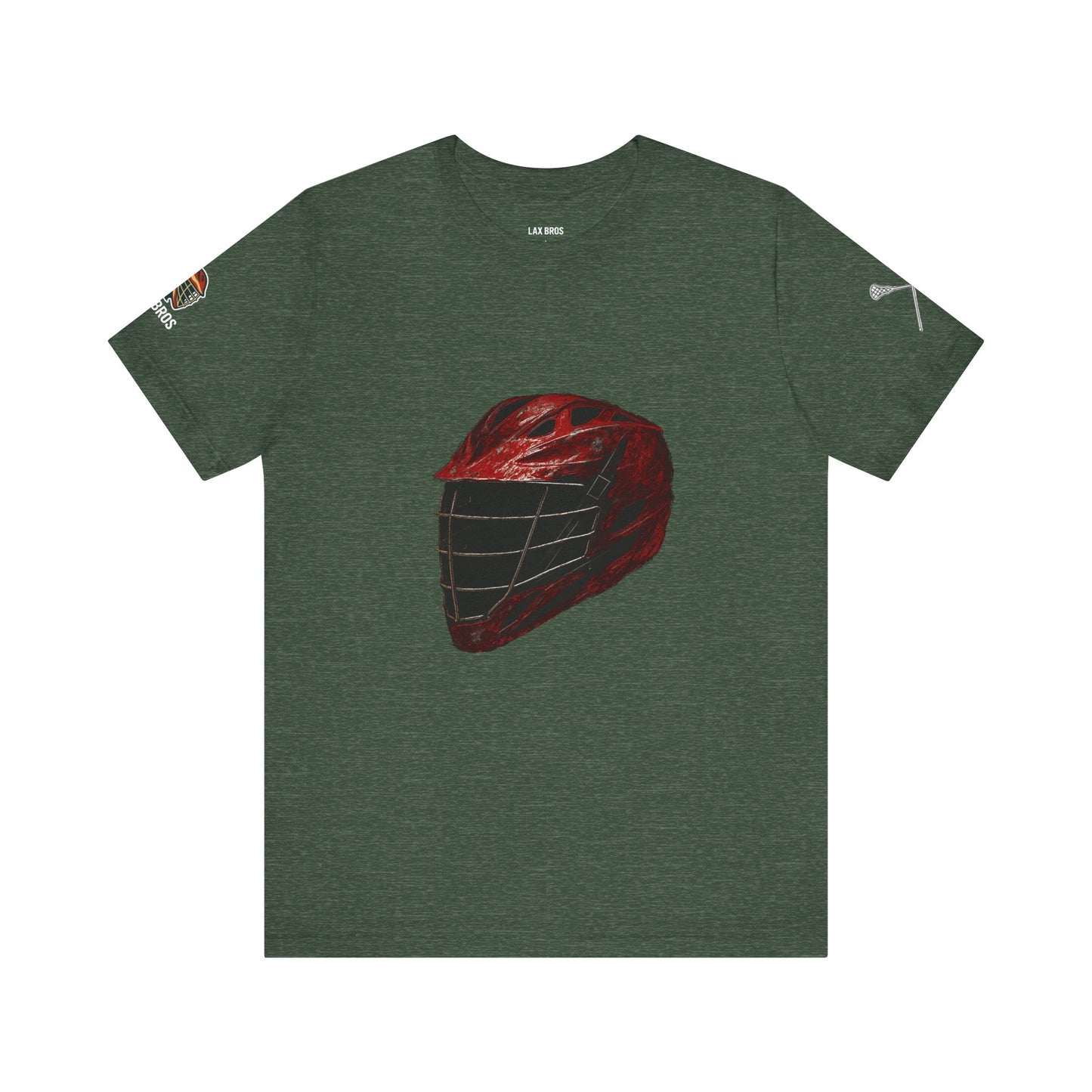 LAX Bros Helmet Tee - Adult