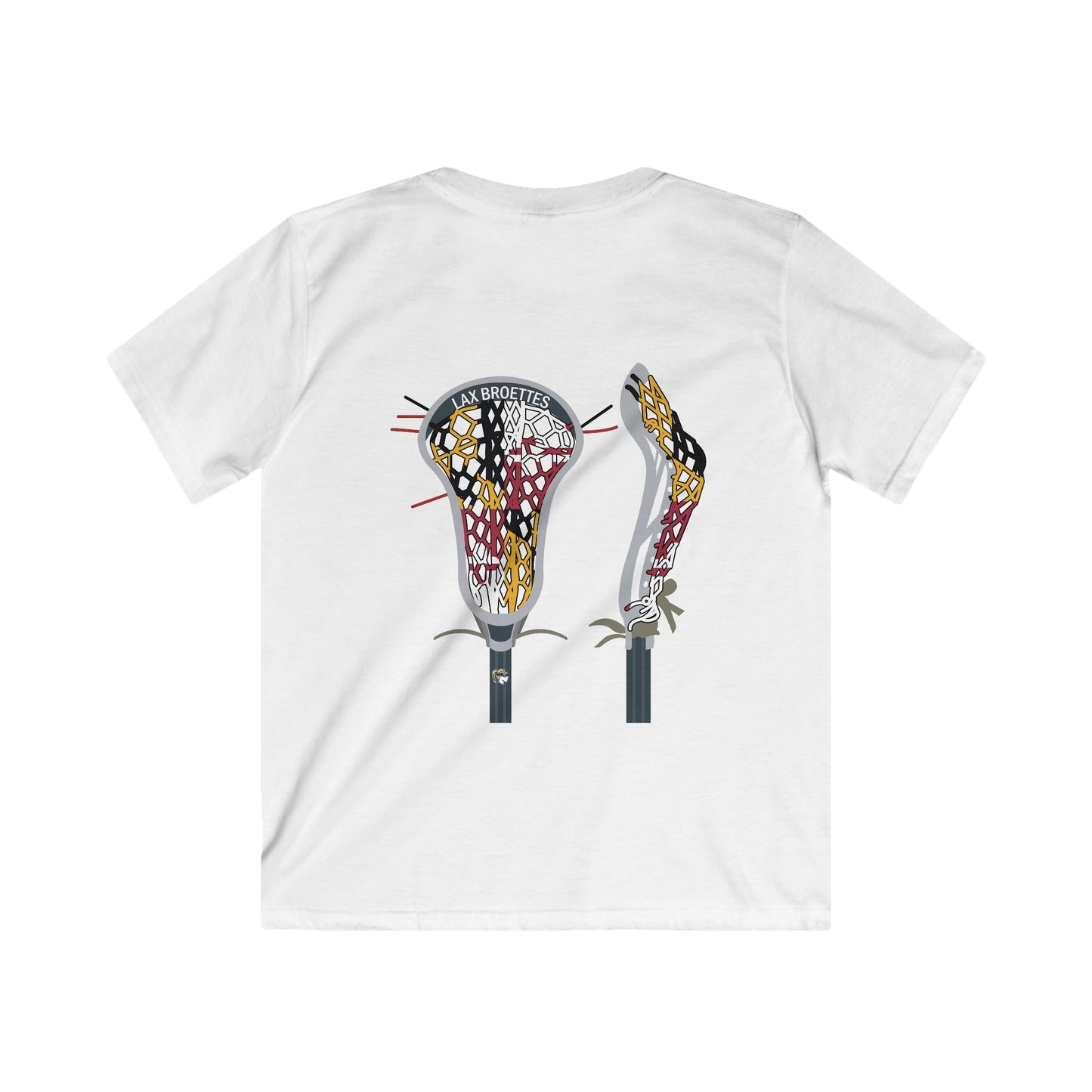 LAX Broettes Stick Tee MD Flag Version - Youth