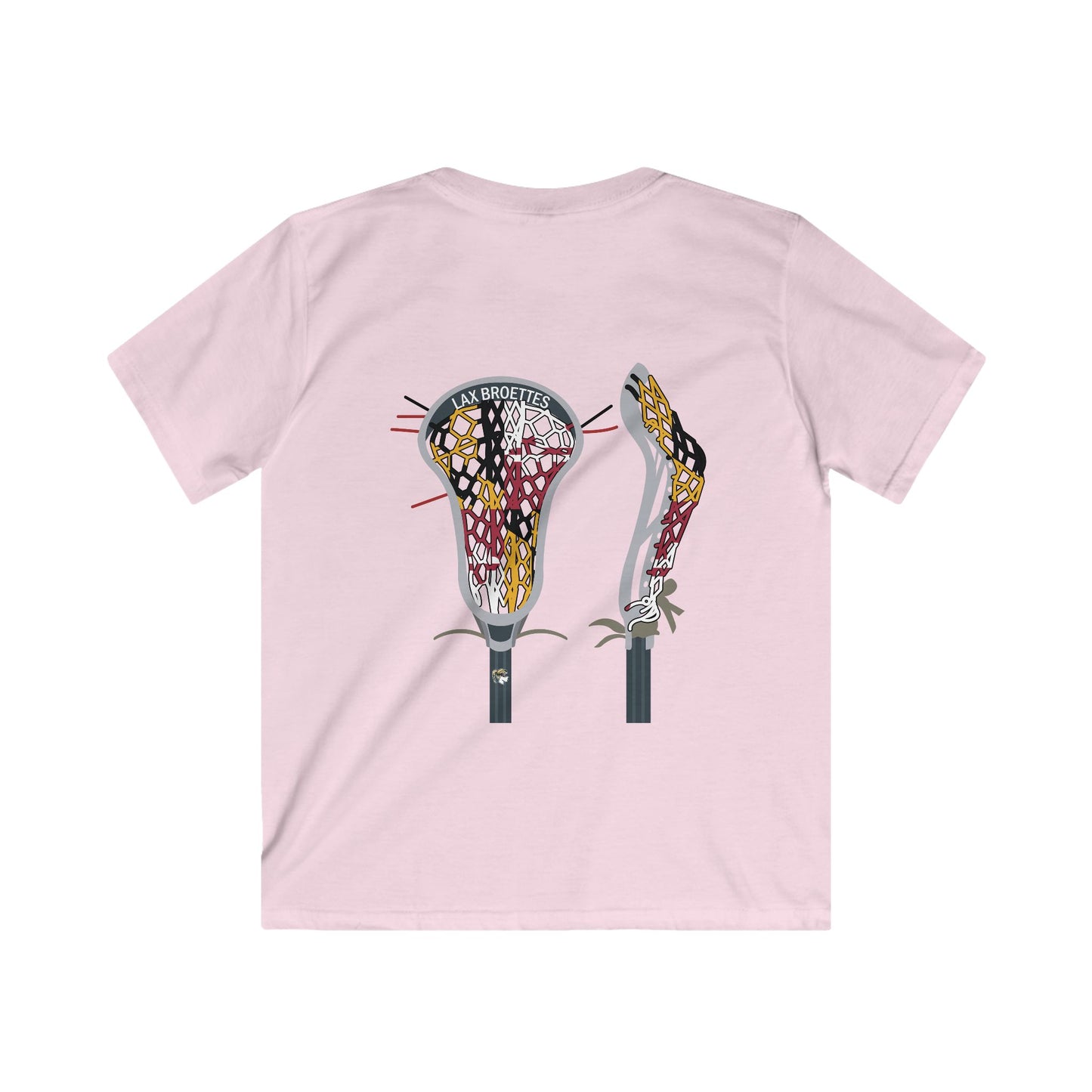 LAX Broettes Stick Tee MD Flag Version - Youth