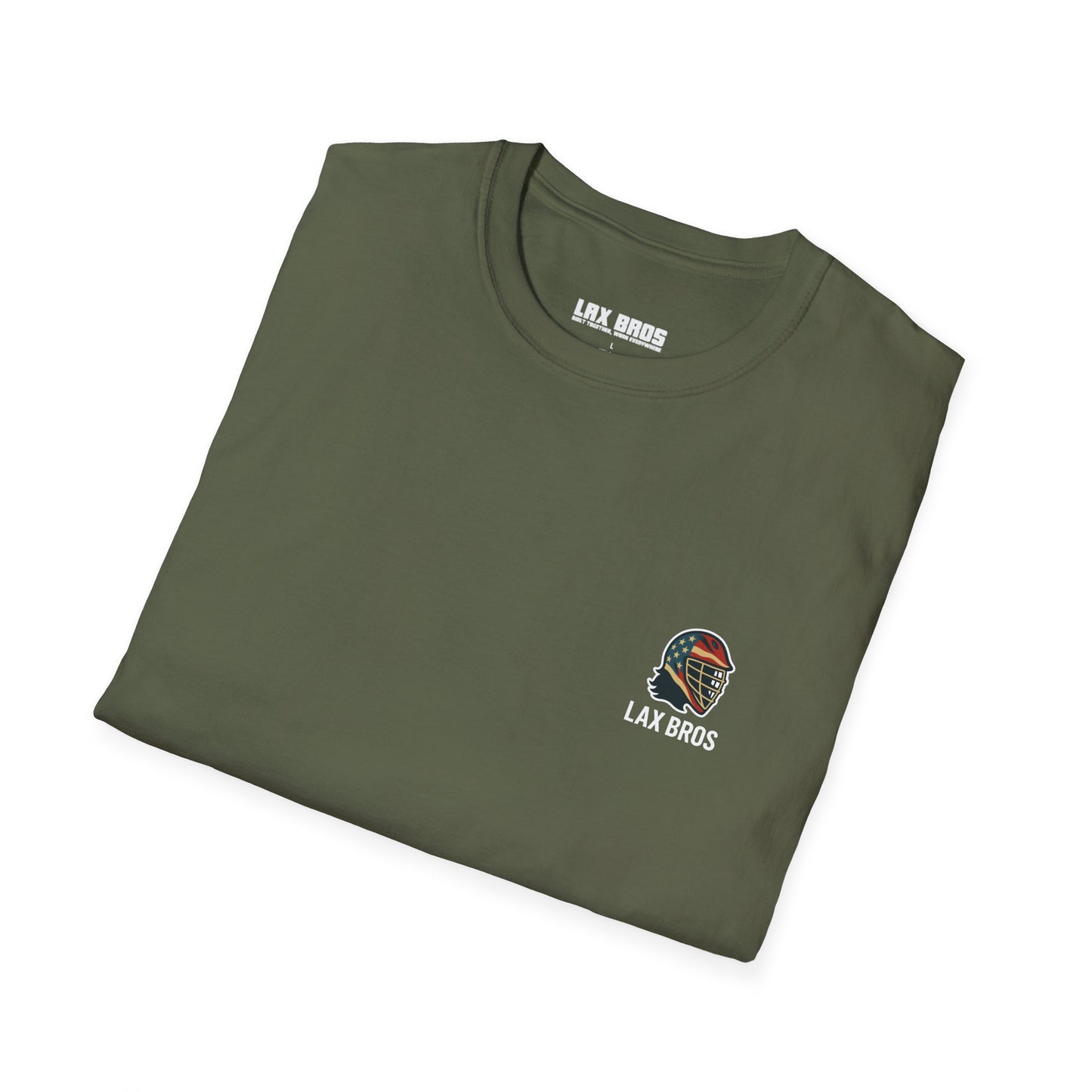 LAX Bros Eat Sleep LAX Repeat Tee β Adult (MD Flag)