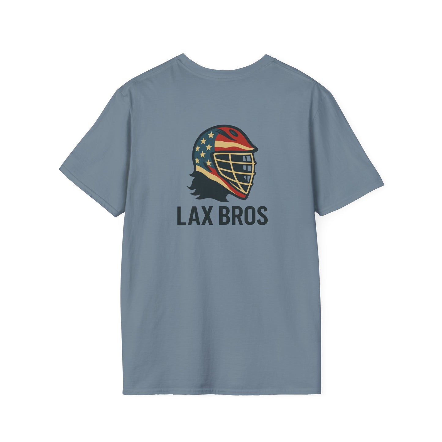 LAX Bros Logo Tee – Front & Back Print (Adult)