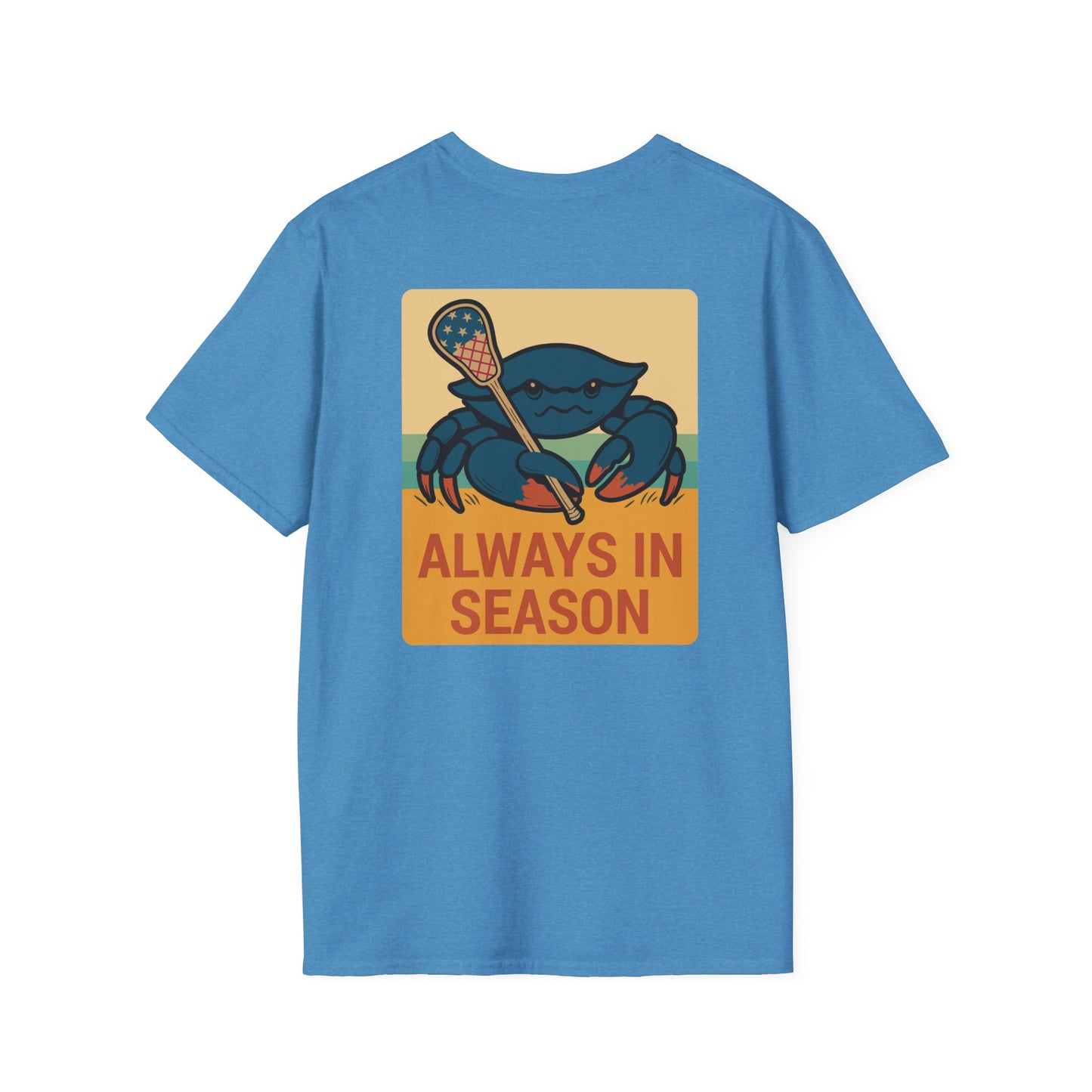 LAX Bros Always in Season Tee - Beach American Flag Edition - Adult