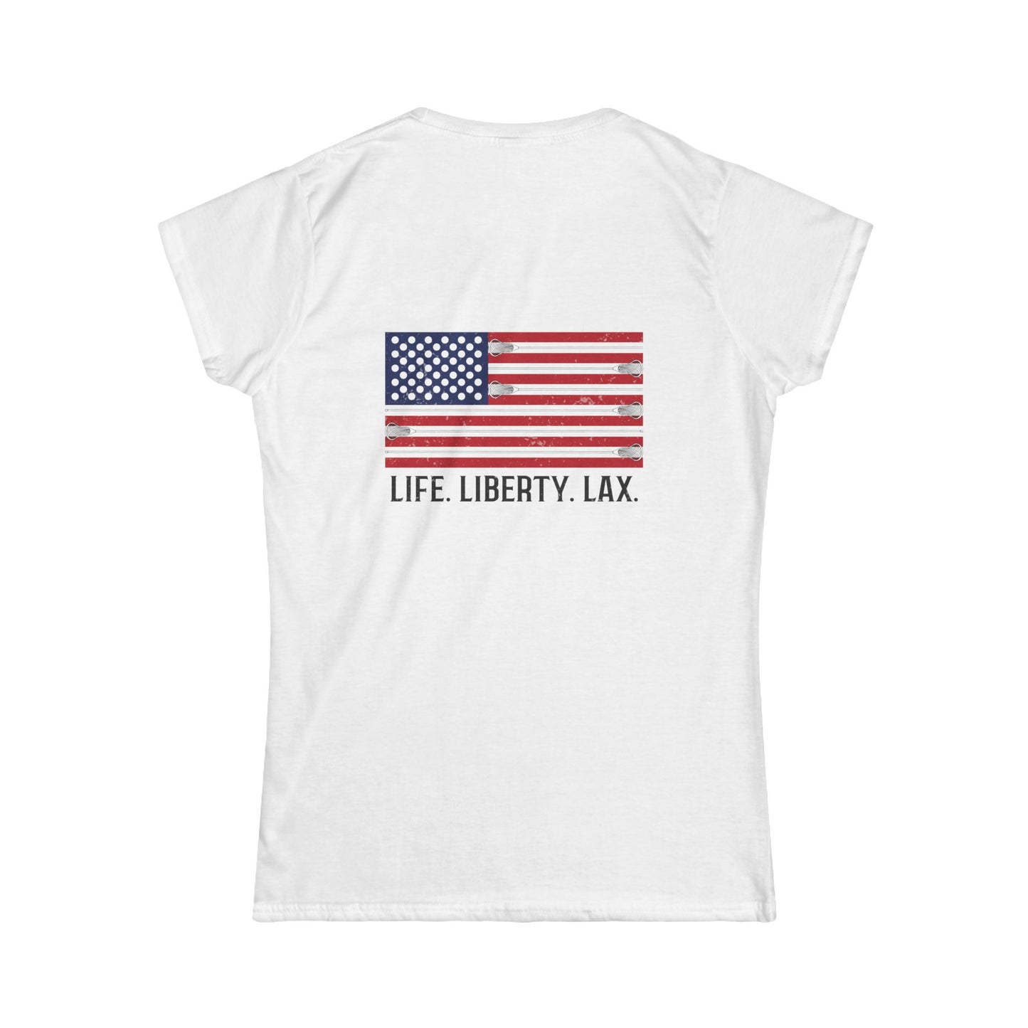LAX Broettes Life Liberty Lax – Women’s Tee