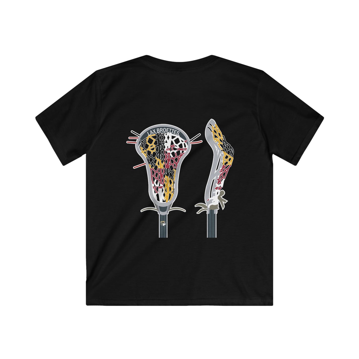 LAX Broettes Stick Tee MD Flag Version - Youth