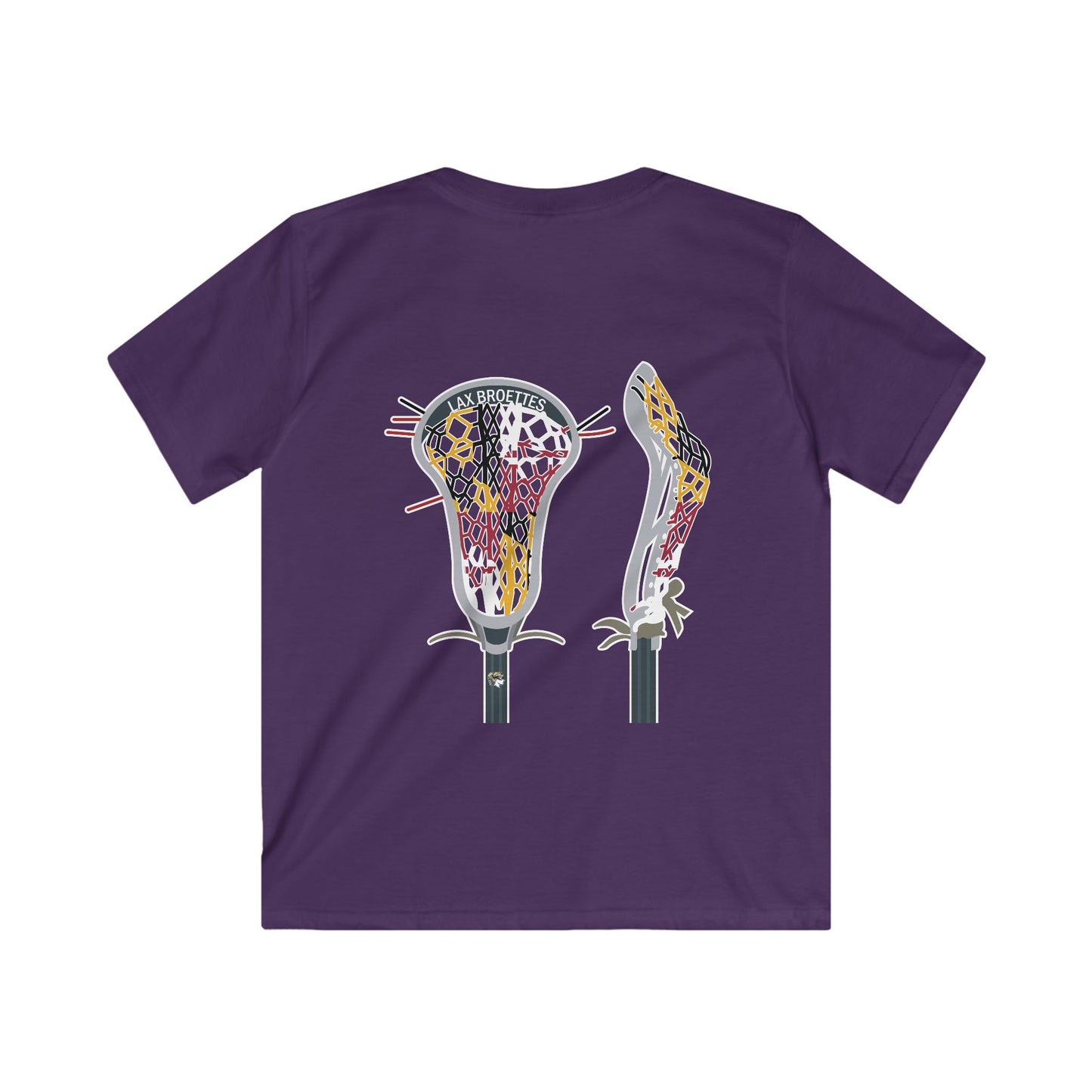 LAX Broettes Stick Tee MD Flag Version - Youth