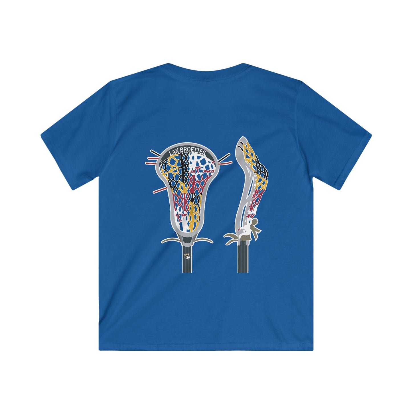 LAX Broettes Stick Tee MD Flag Version - Youth