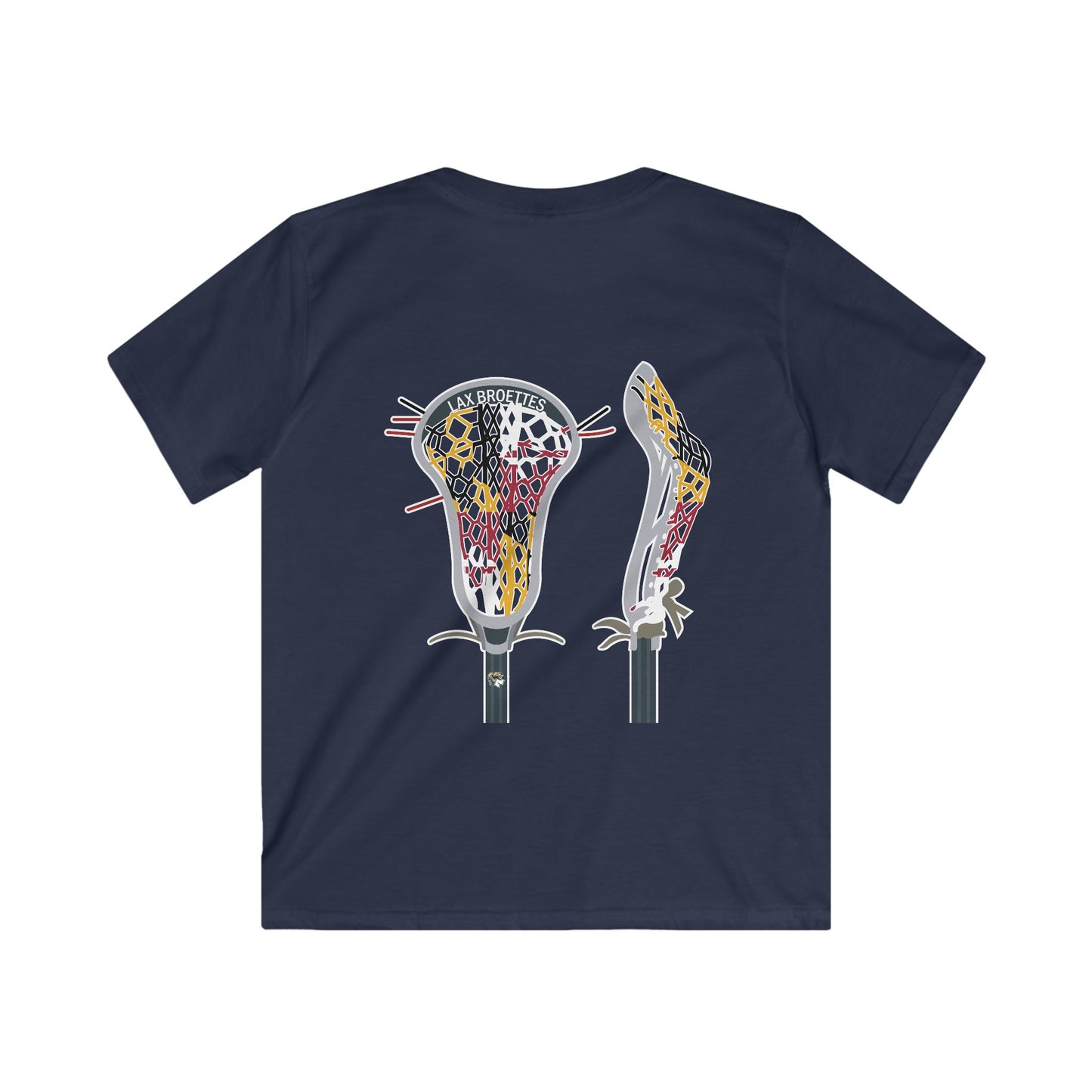 LAX Broettes Stick Tee MD Flag Version - Youth