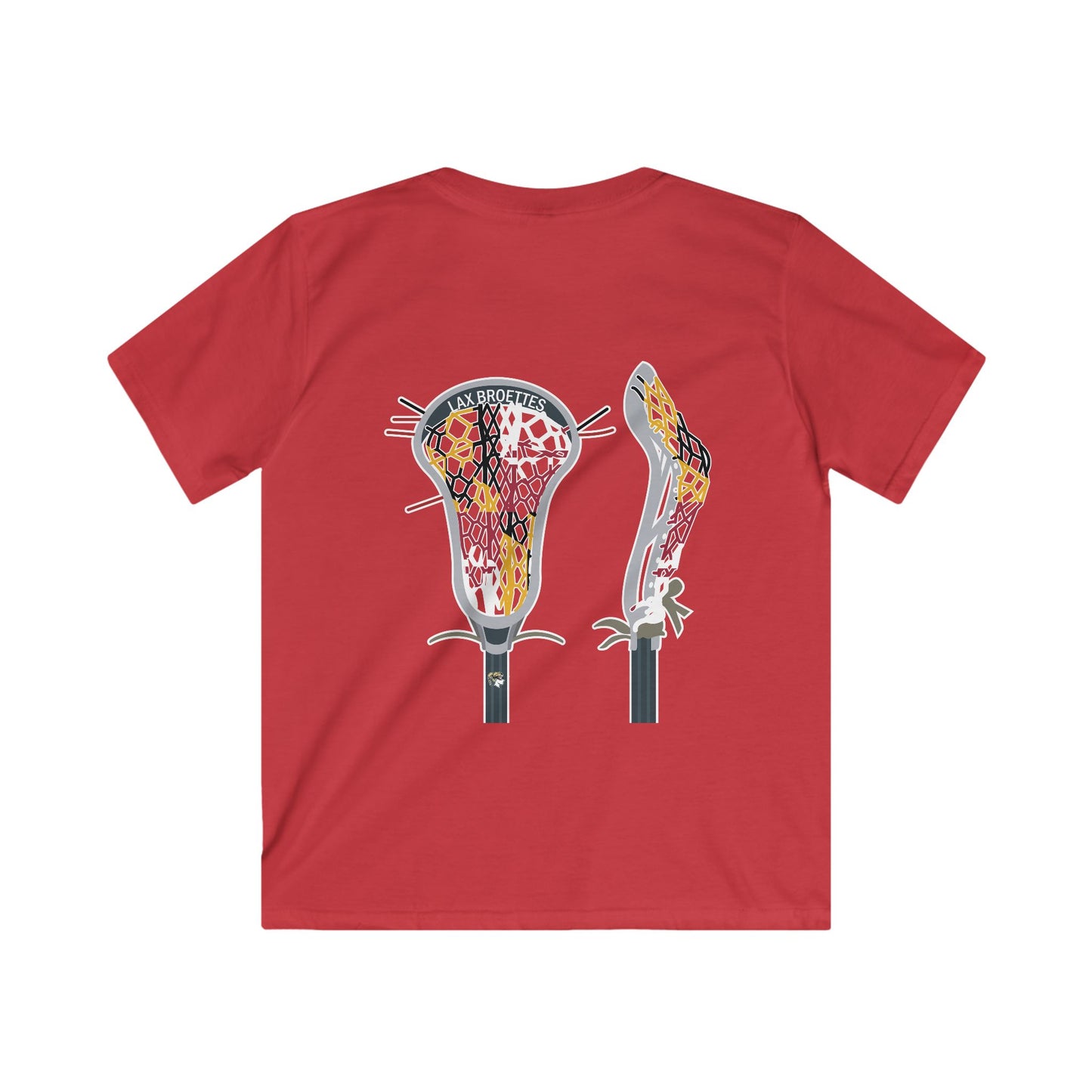 LAX Broettes Stick Tee MD Flag Version - Youth