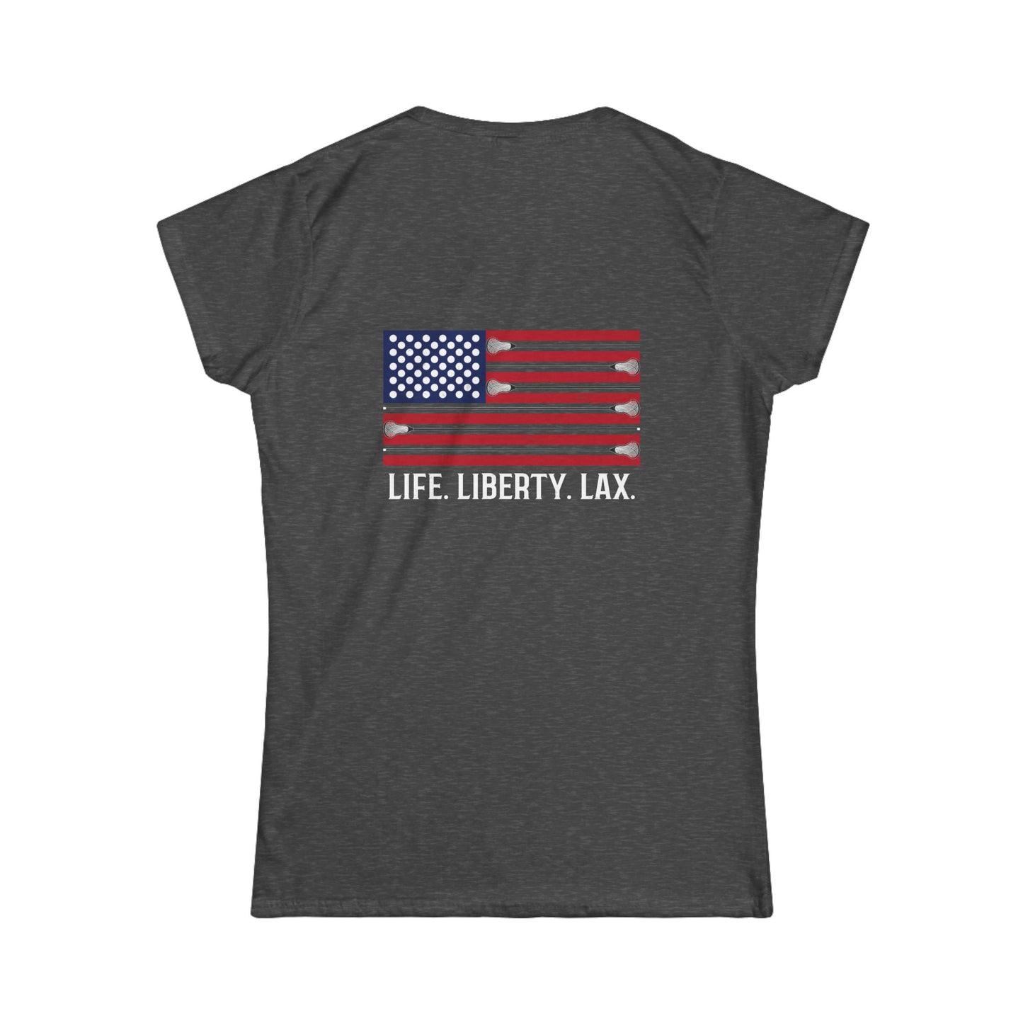 LAX Broettes Life Liberty Lax – Women’s Tee