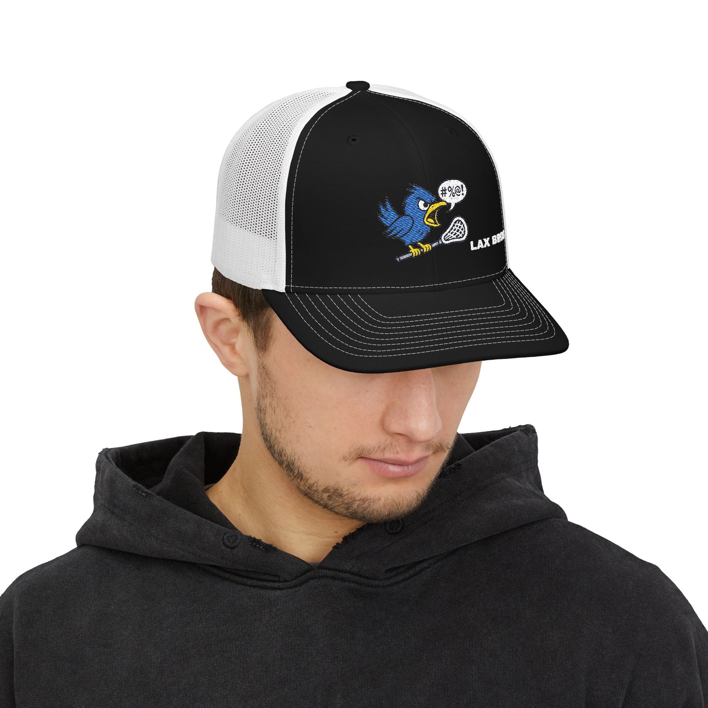 LAX Bros Chirping Bird Trucker Hat (Richardson 112)