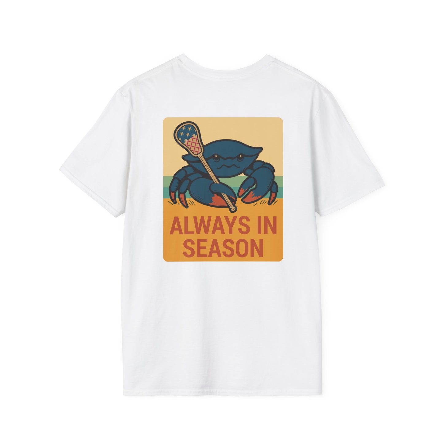 LAX Bros Always in Season Tee - Beach American Flag Edition - Adult