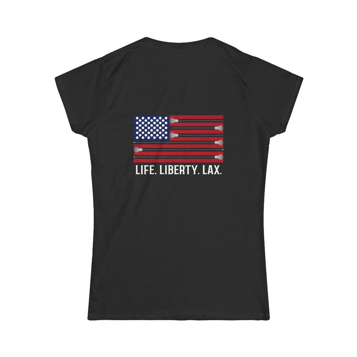 LAX Broettes Life Liberty Lax – Women’s Tee