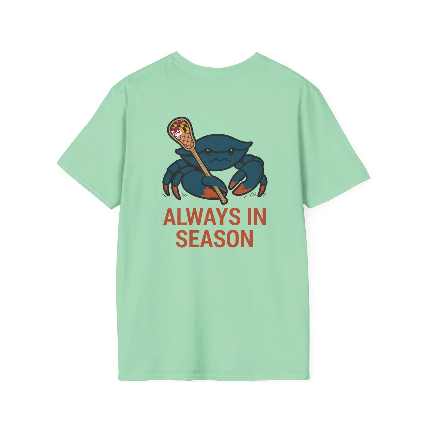 LAX Bros Always in Season Tee – Maryland Flag Edition - Adult