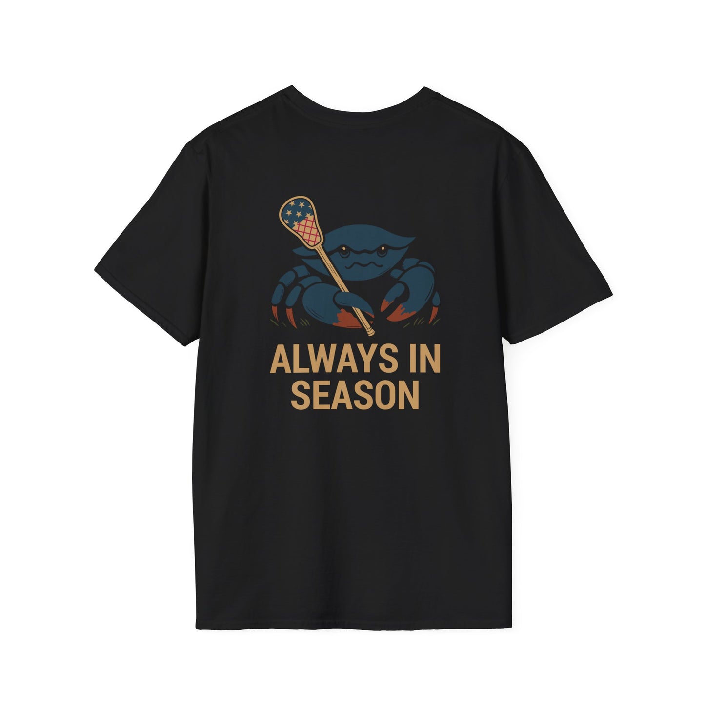 LAX Bros Always in Season Tee – American Flag Edition - Adult