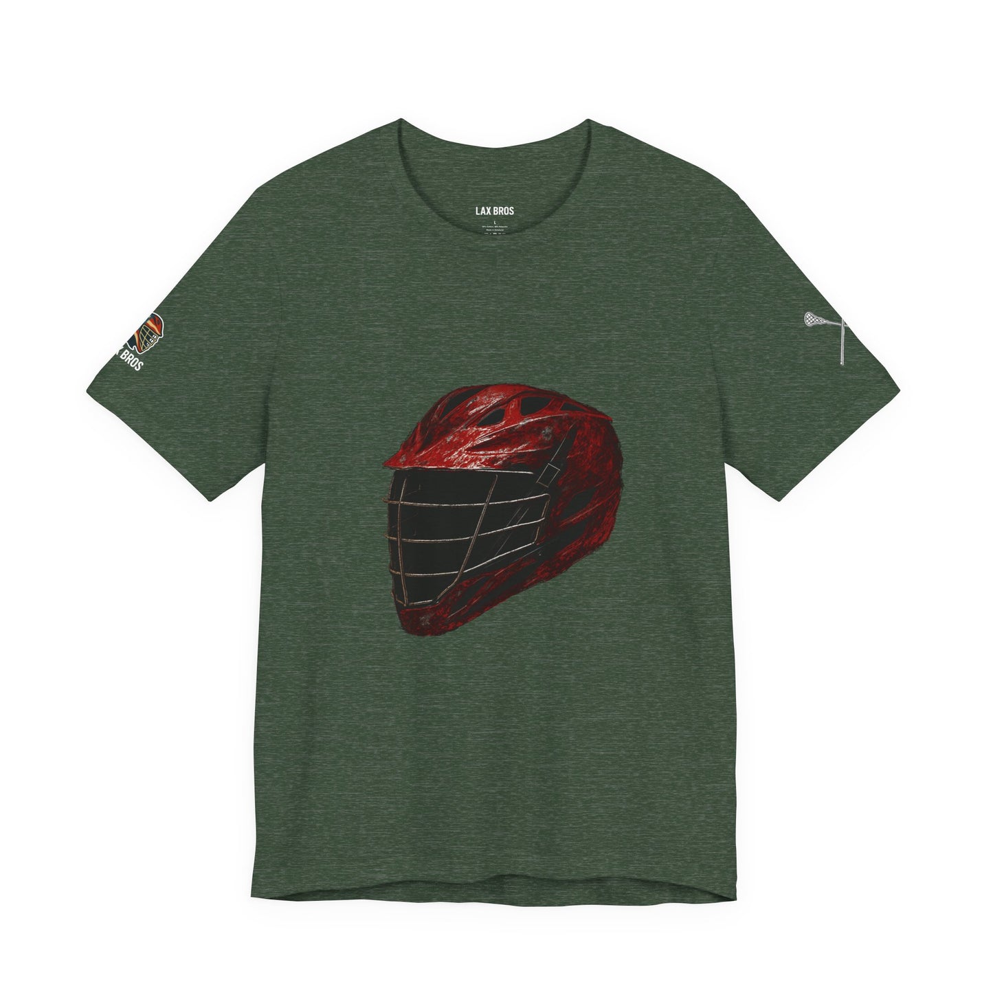LAX Bros Helmet Tee - Adult