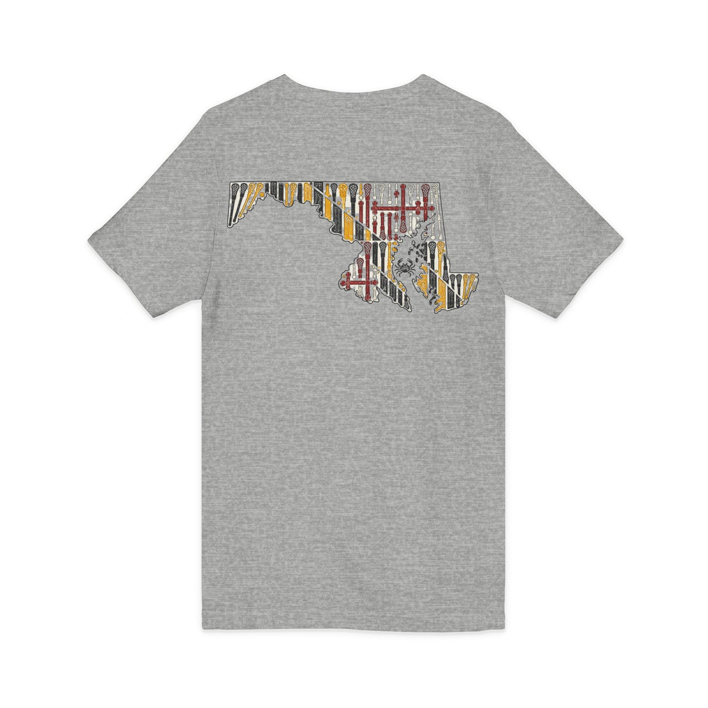 LAX Bros V-Neck Maryland Tee - Adult
