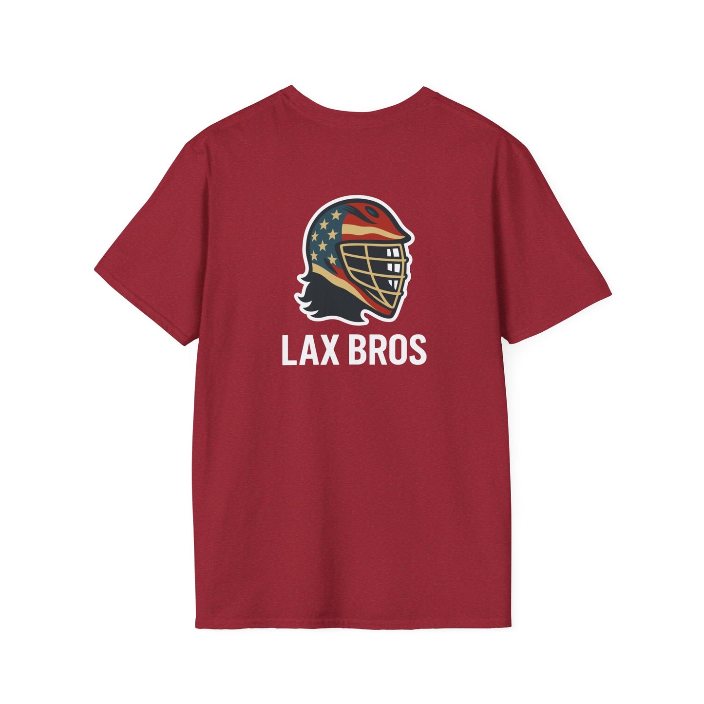 LAX Bros Logo Tee – Front & Back Print (Adult)