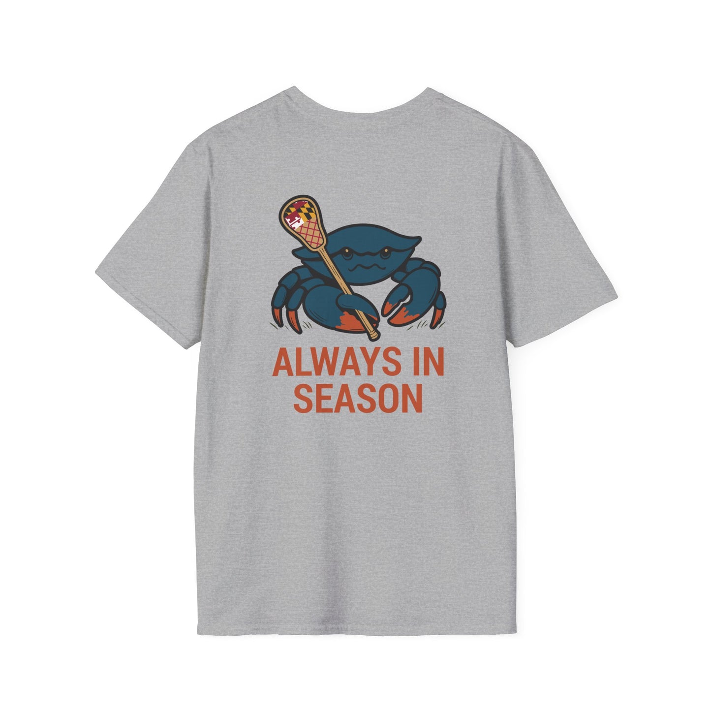 LAX Bros Always in Season Tee – Maryland Flag Edition - Adult