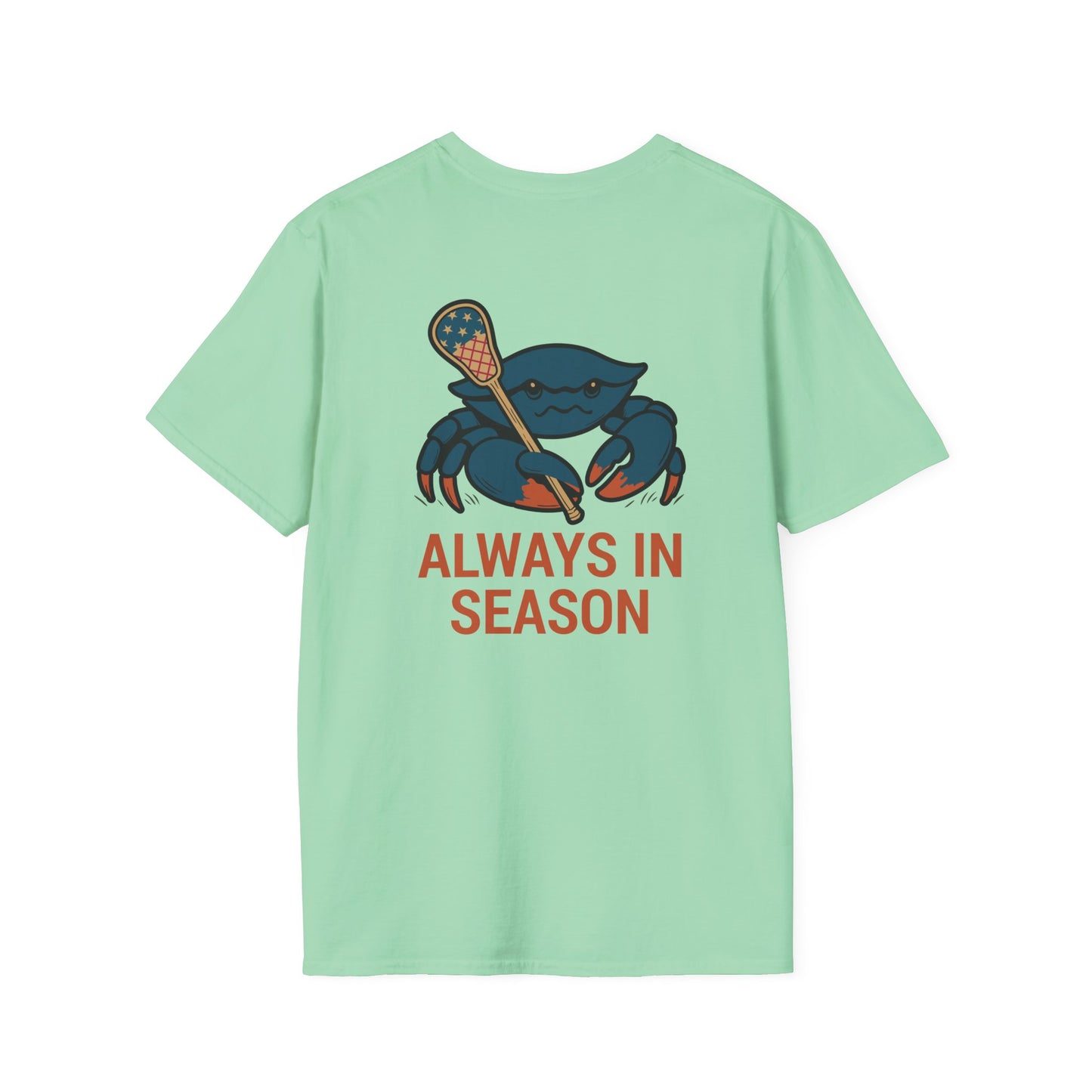 LAX Bros Always in Season Tee – American Flag Edition - Adult