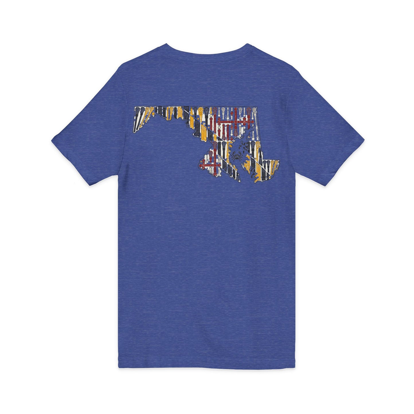 LAX Bros V-Neck Maryland Tee - Adult