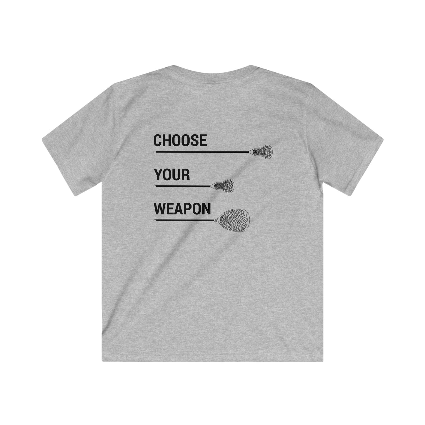 Youth LAX Bros Choose Your Weapon Tee