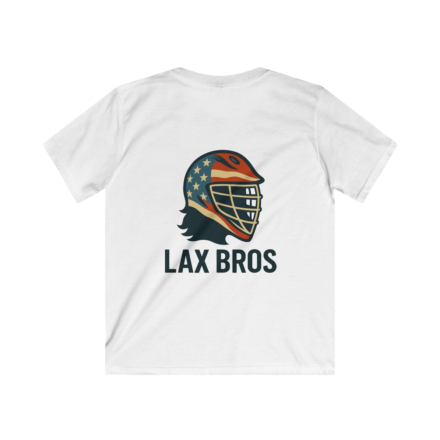 Youth LAX Bros Logo Tee – Front + Back