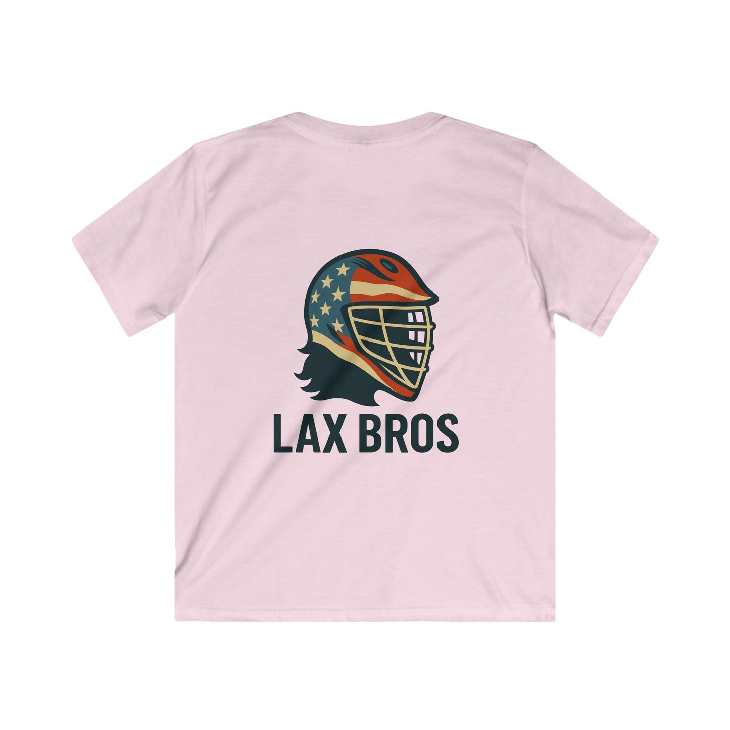 Youth LAX Bros Logo Tee – Front + Back