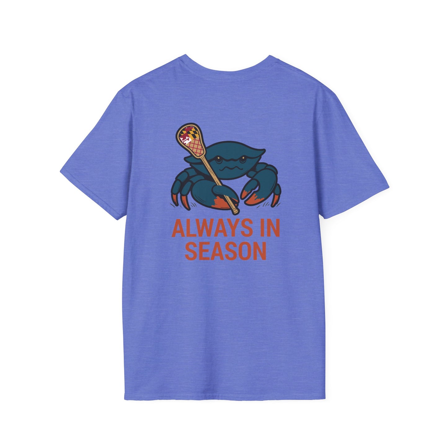 LAX Bros Always in Season Tee – Maryland Flag Edition - Adult