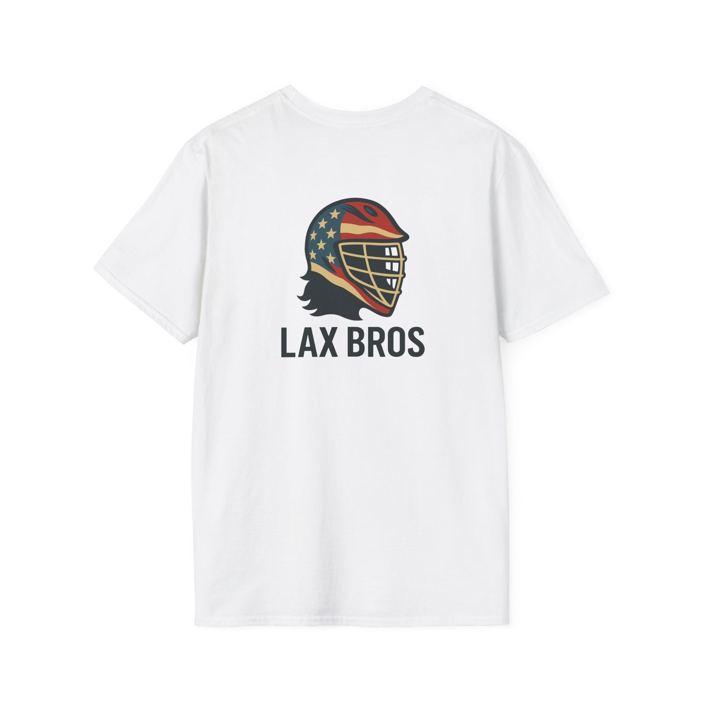 LAX Bros Logo Tee – Front & Back Print (Adult)