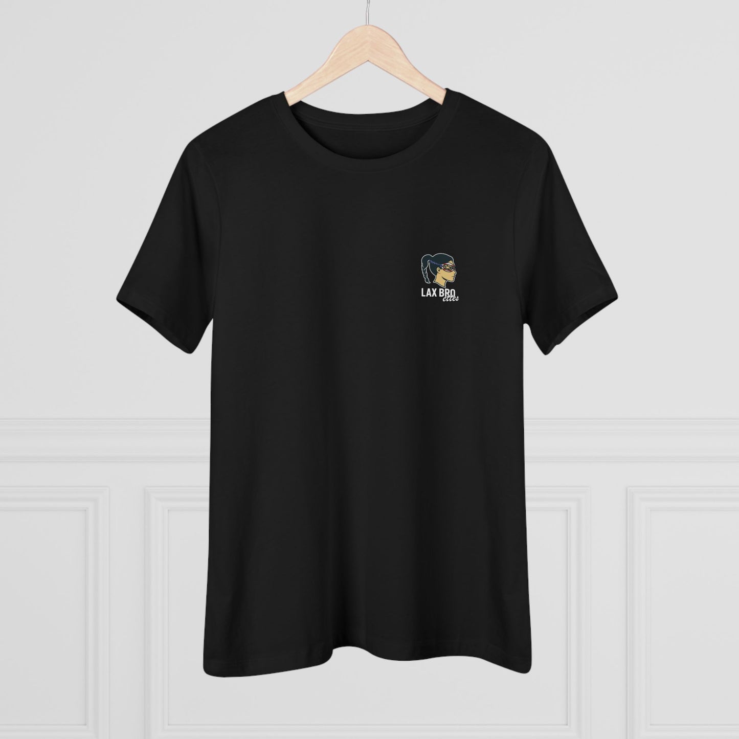 LAX Broettes Eat. Sleep. LAX. Repeat. – Women’s Tee (MD Flag Edition)