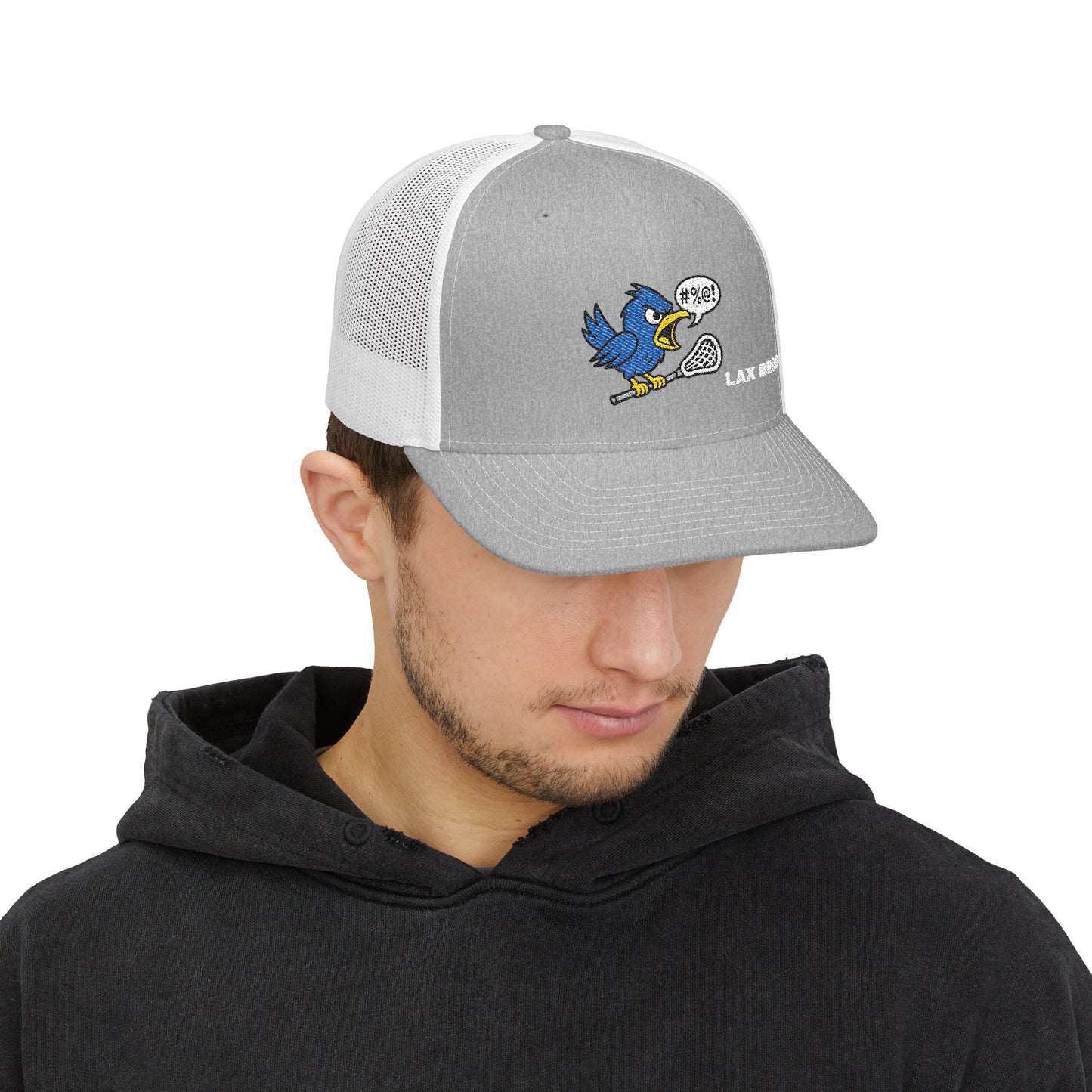 LAX Bros Chirping  Bird Trucker Hat (Richardson 112)