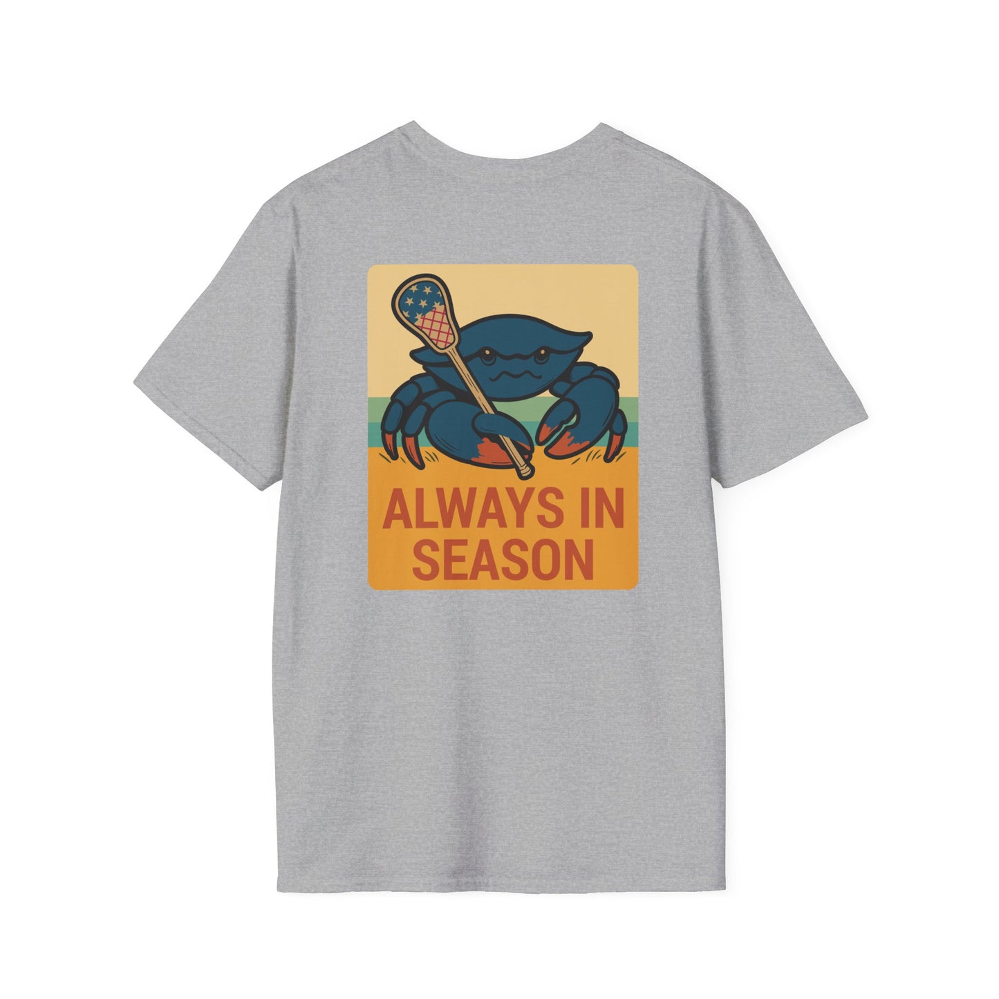 LAX Bros Always in Season Tee - Beach American Flag Edition - Adult