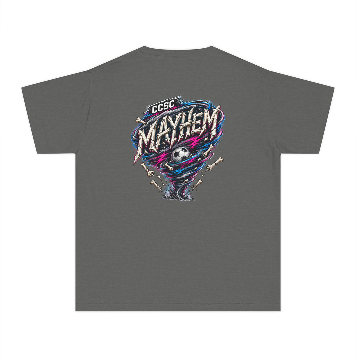 Youth Mayhem Dual Logo Tee