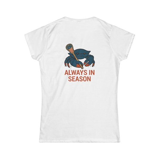 LAX Broettes Always in Season – Women’s Tee (USA Flag Edition)