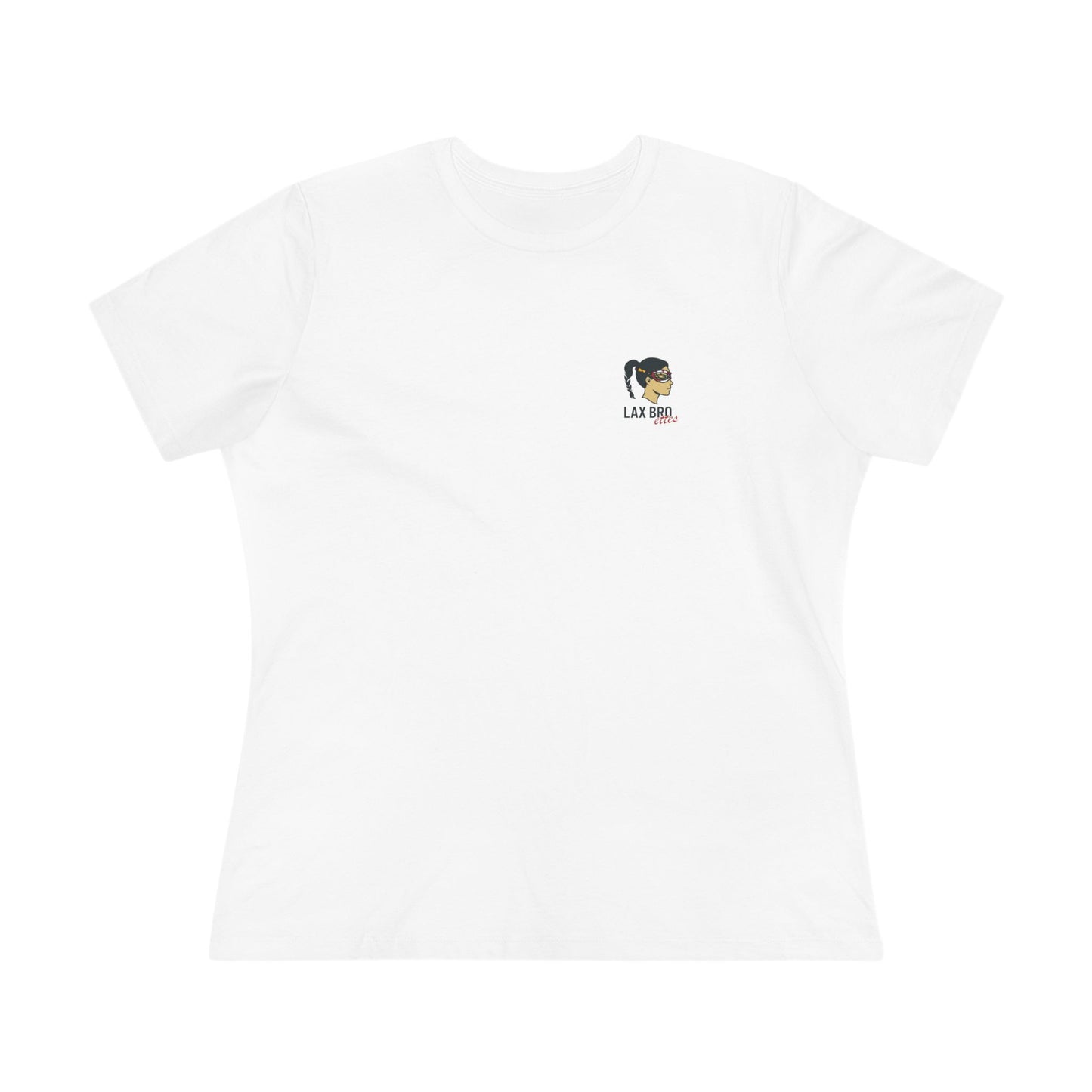 LAX Broettes Eat. Sleep. LAX. Repeat. – Women’s Tee (MD Flag Edition)