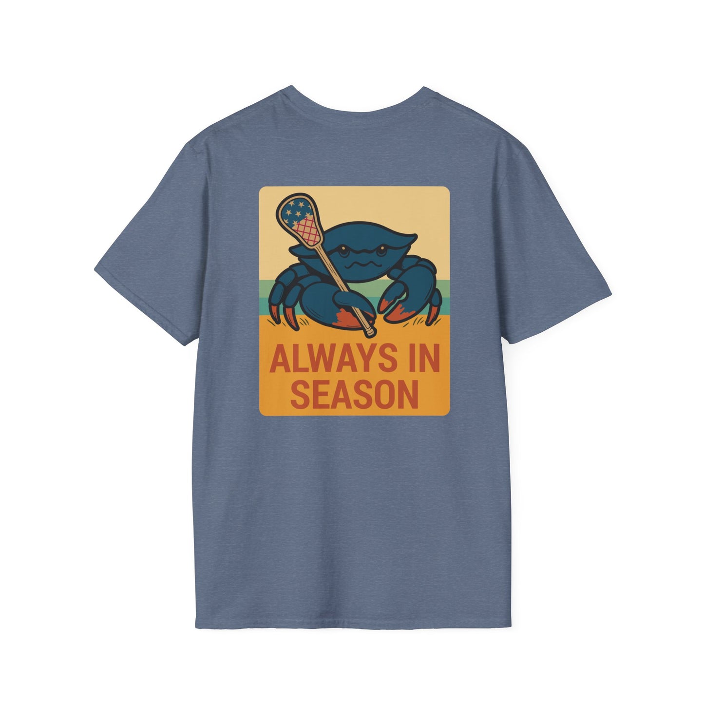 LAX Bros Always in Season Tee - Beach American Flag Edition - Adult