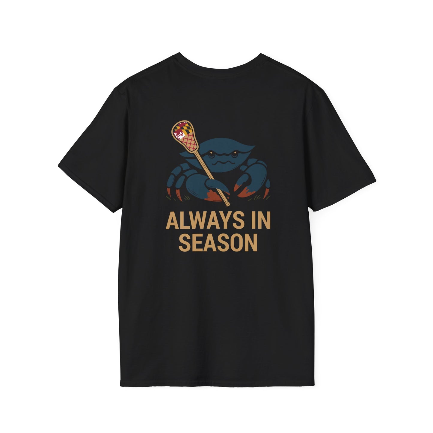 LAX Bros Always in Season Tee – Maryland Flag Edition - Adult