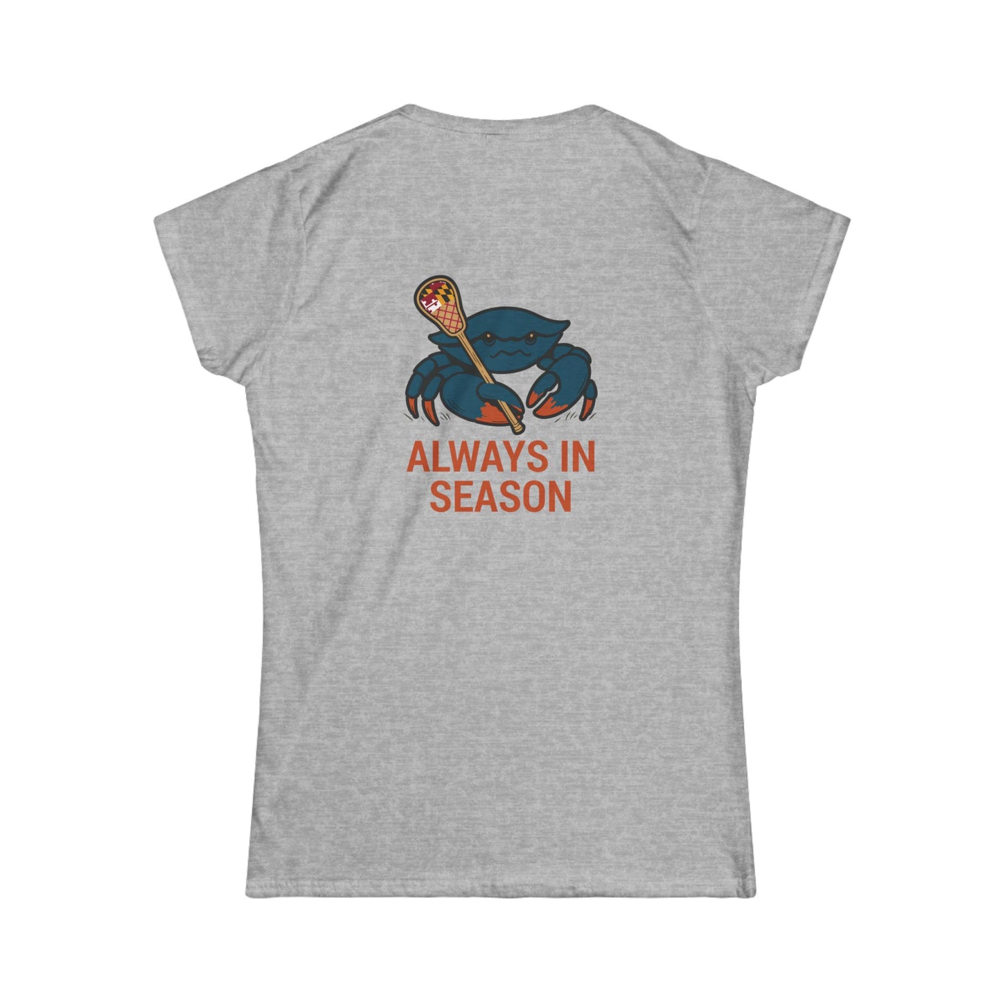 LAX Broettes Always in Season – Women’s Tee (Maryland Flag Edition)