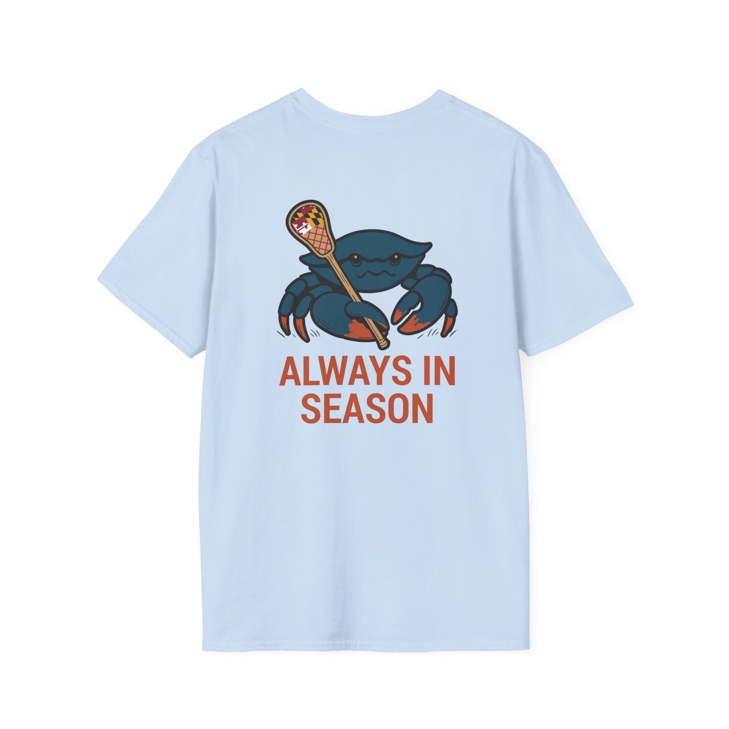 LAX Bros Always in Season Tee – Maryland Flag Edition - Adult