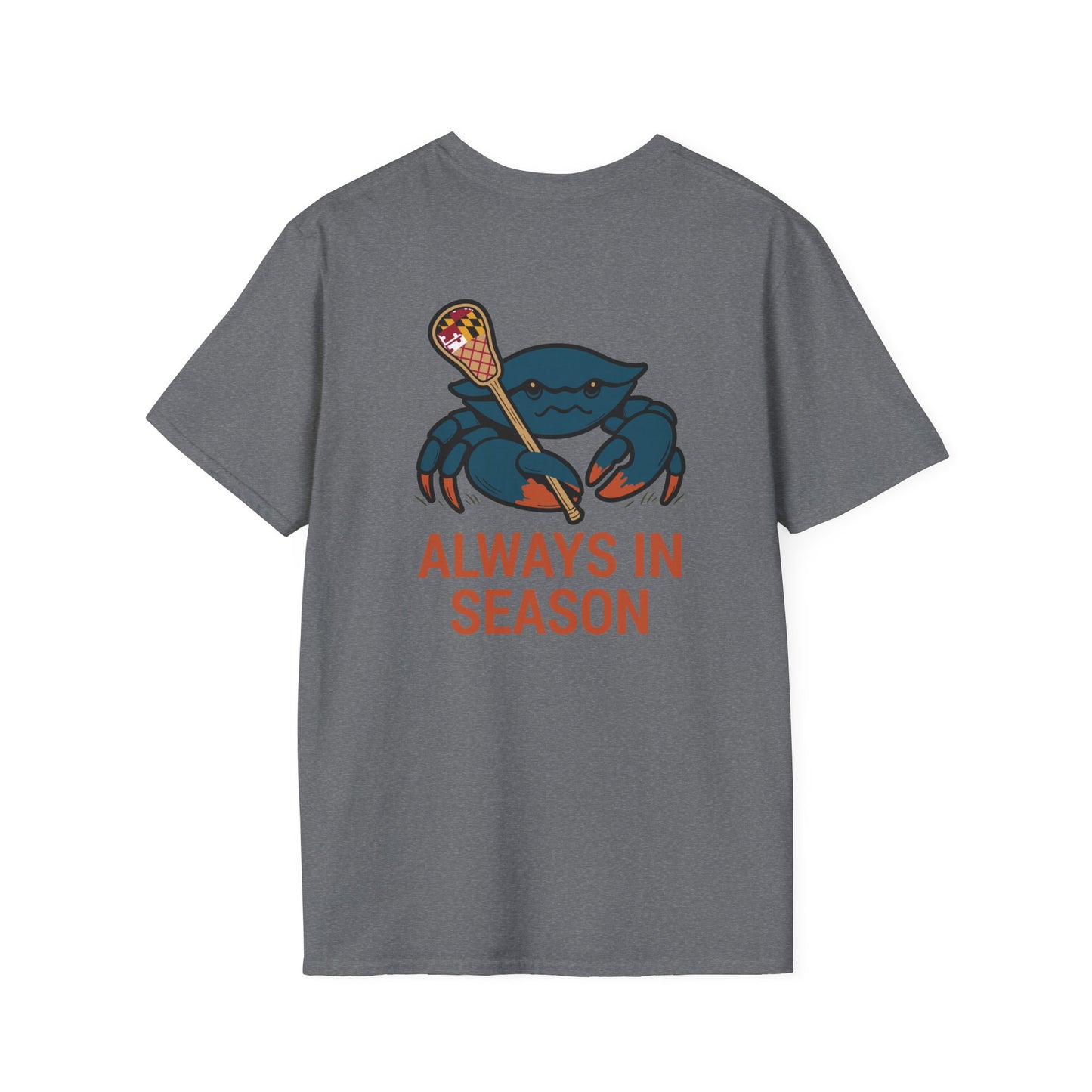 LAX Bros Always in Season Tee – Maryland Flag Edition - Adult